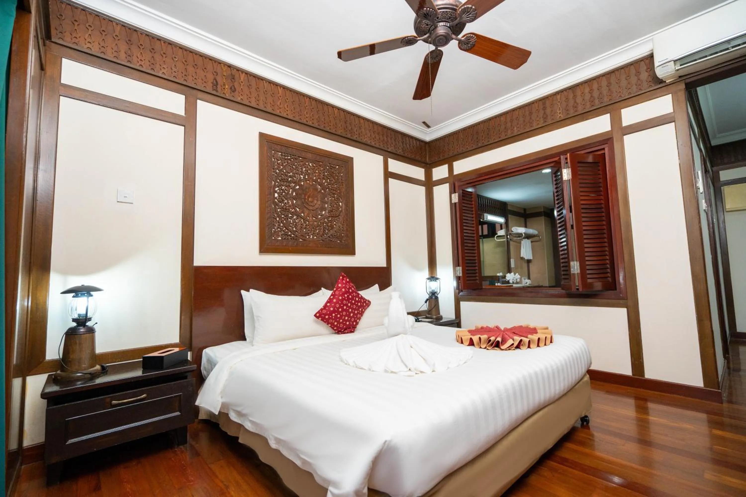 Bed in Bukit Merah Laketown Resort