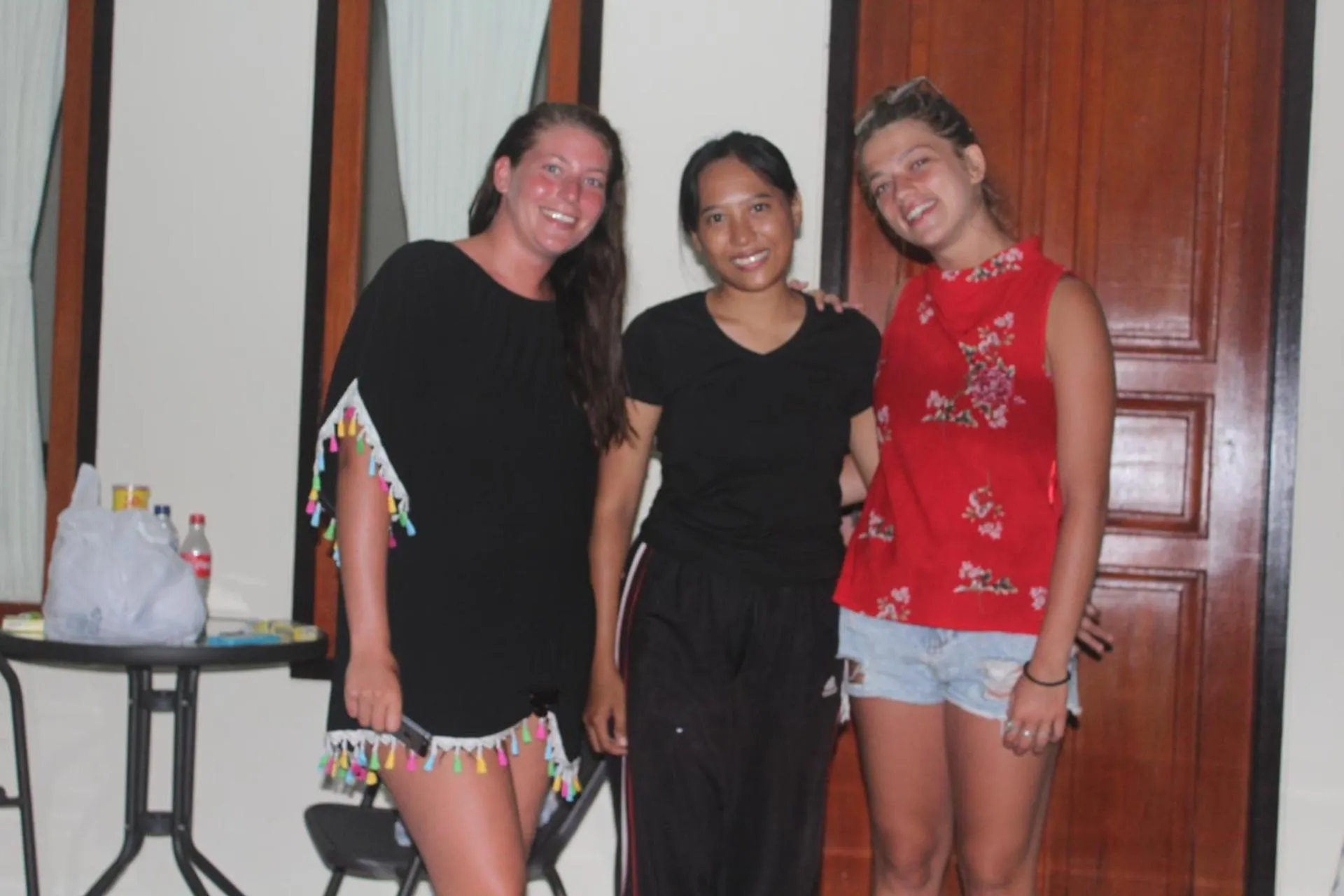 group of guests in Lala Home Stay