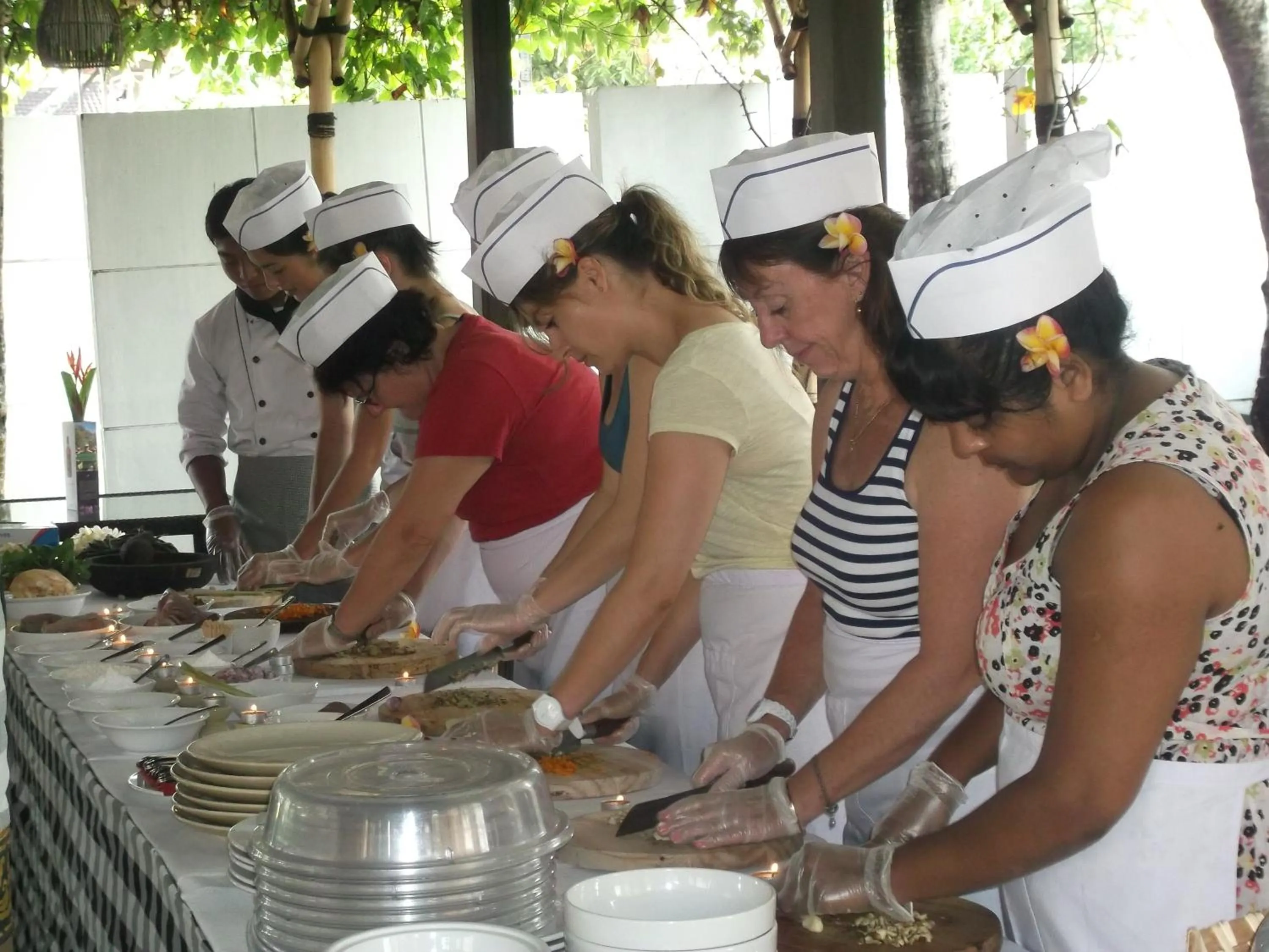 Food in Jay's Villa Umalas