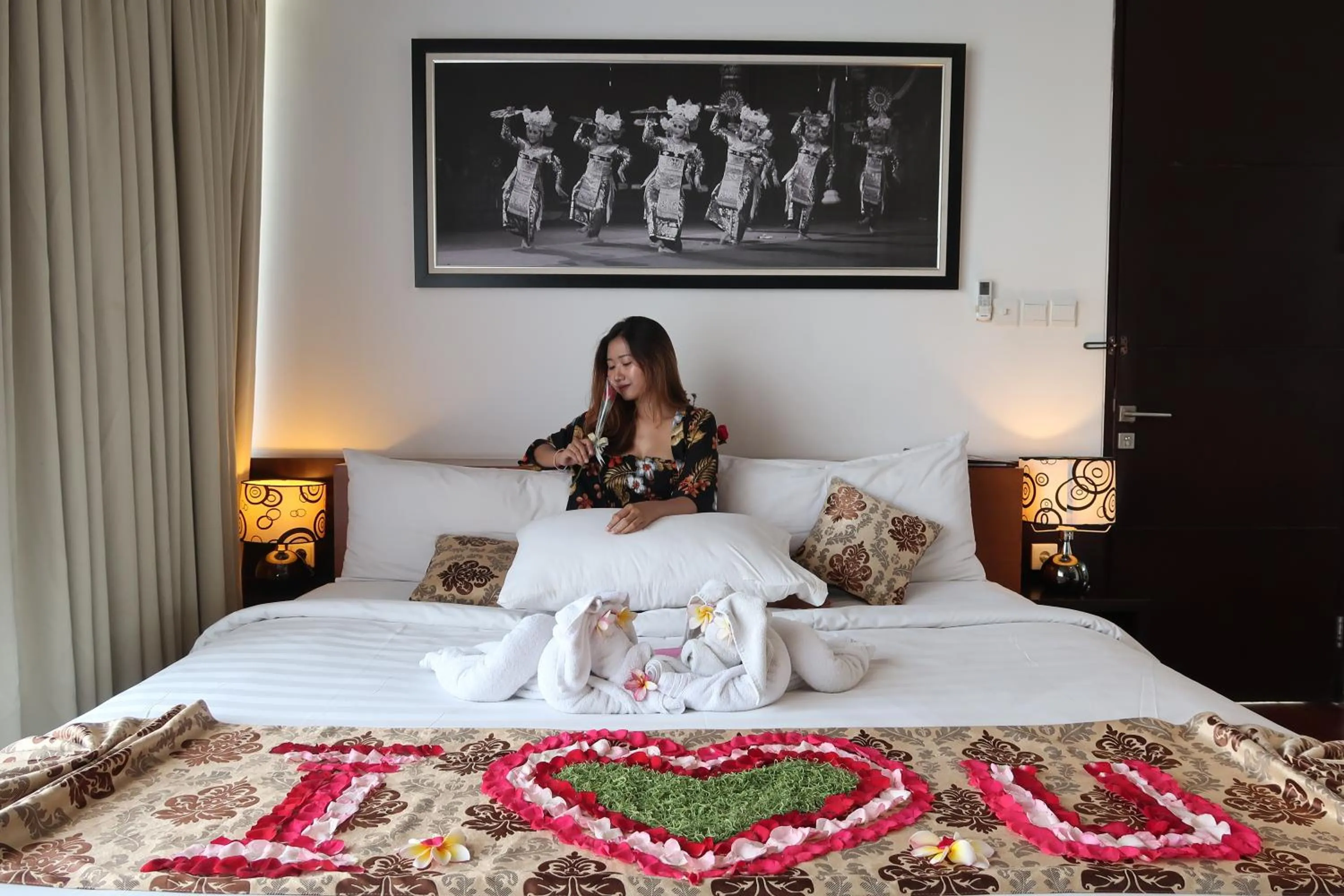 People, Bed in Jay's Villa Umalas