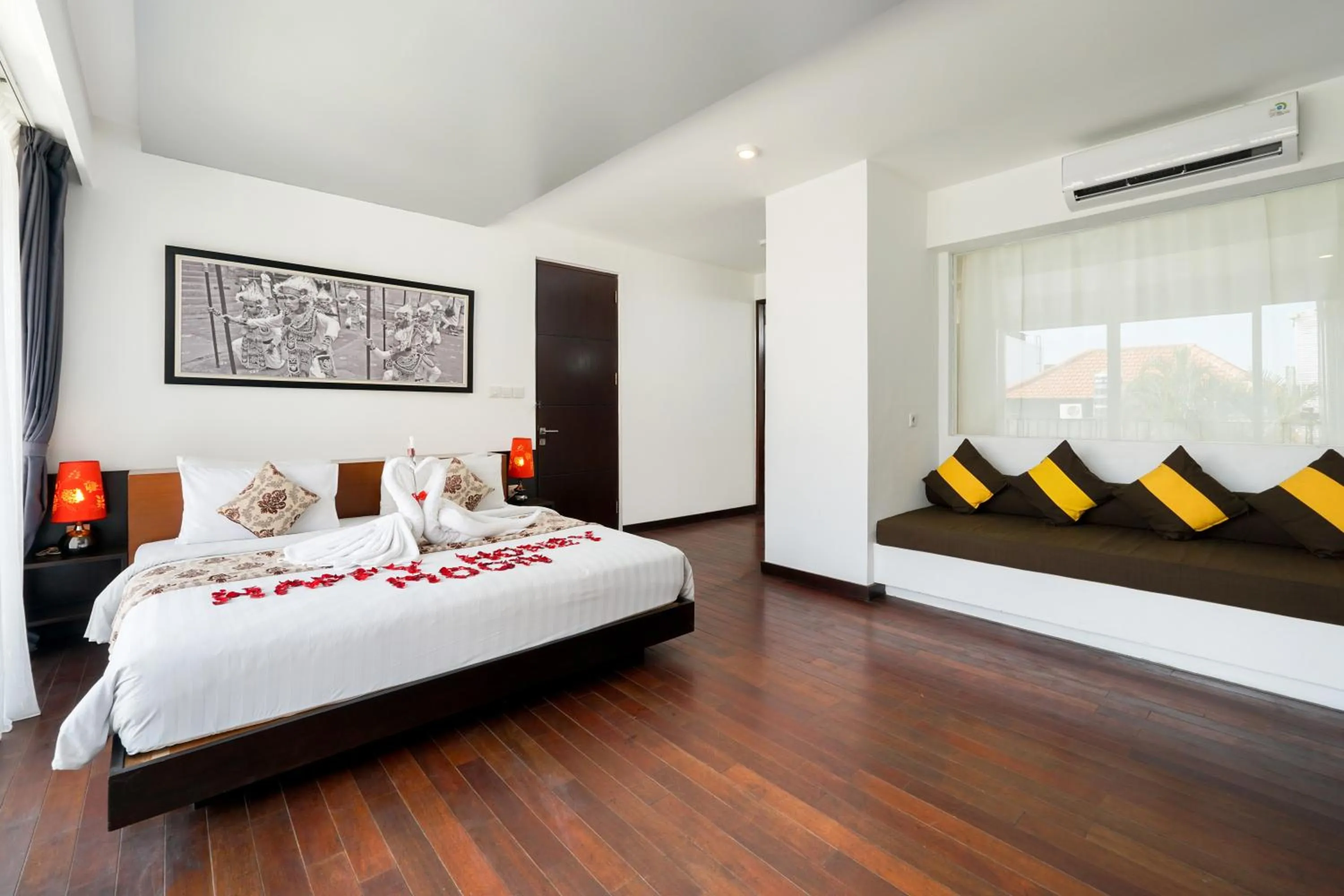 Bedroom, Bed in Jay's Villa Umalas