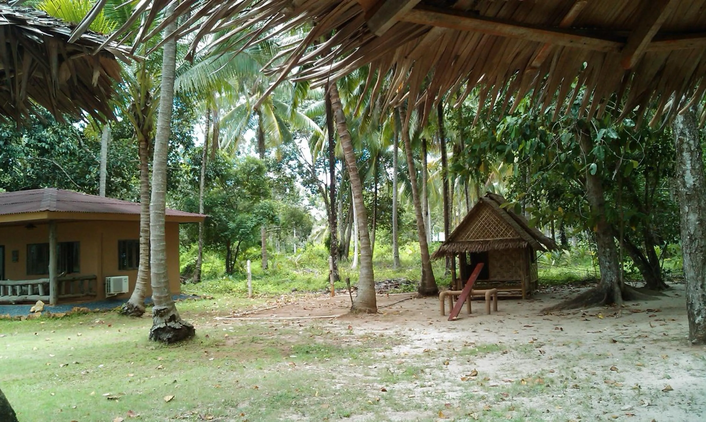 Children play ground in KhaoTong Villa at Melina's