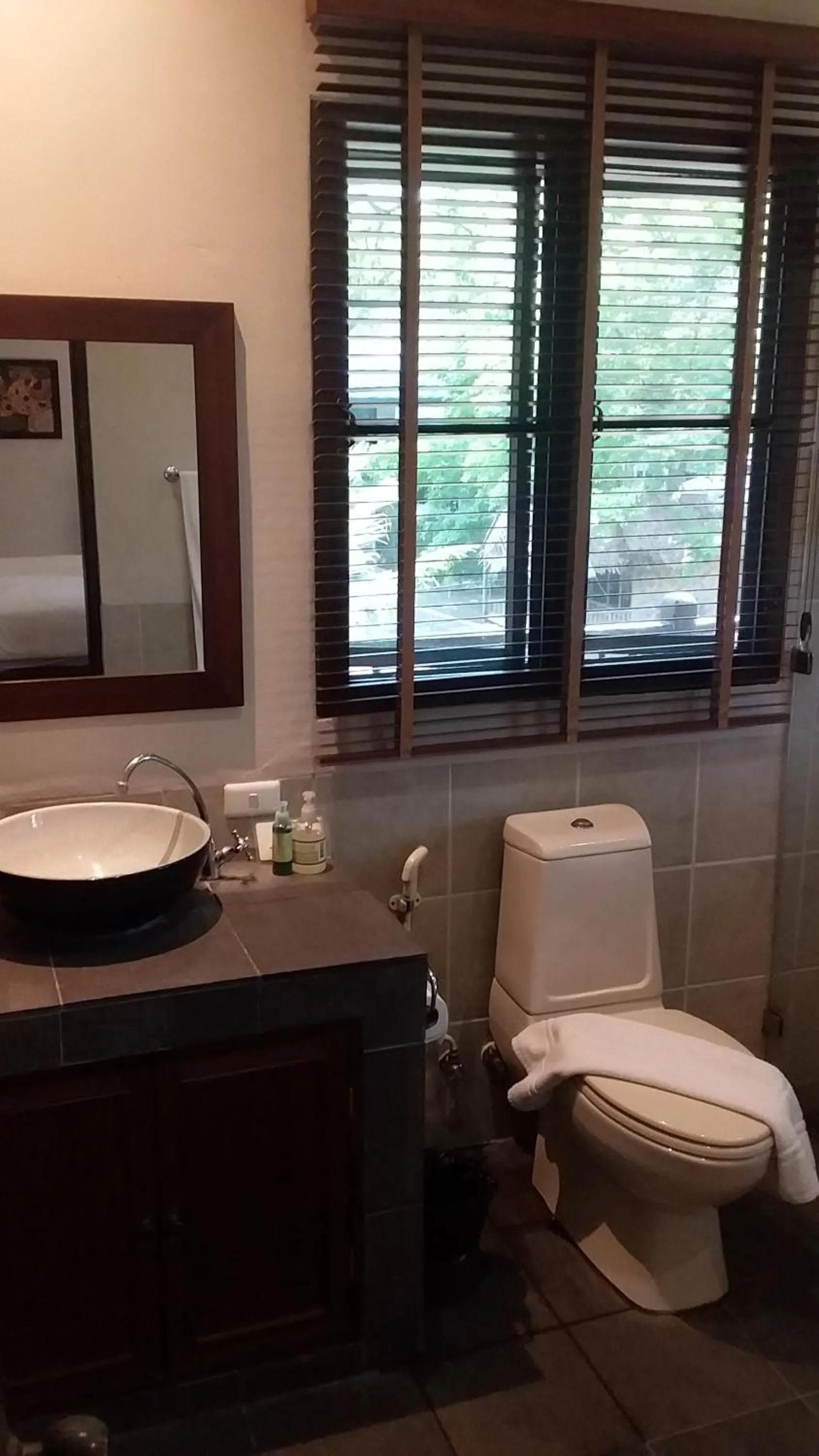 Bathroom in KhaoTong Villa at Melina's