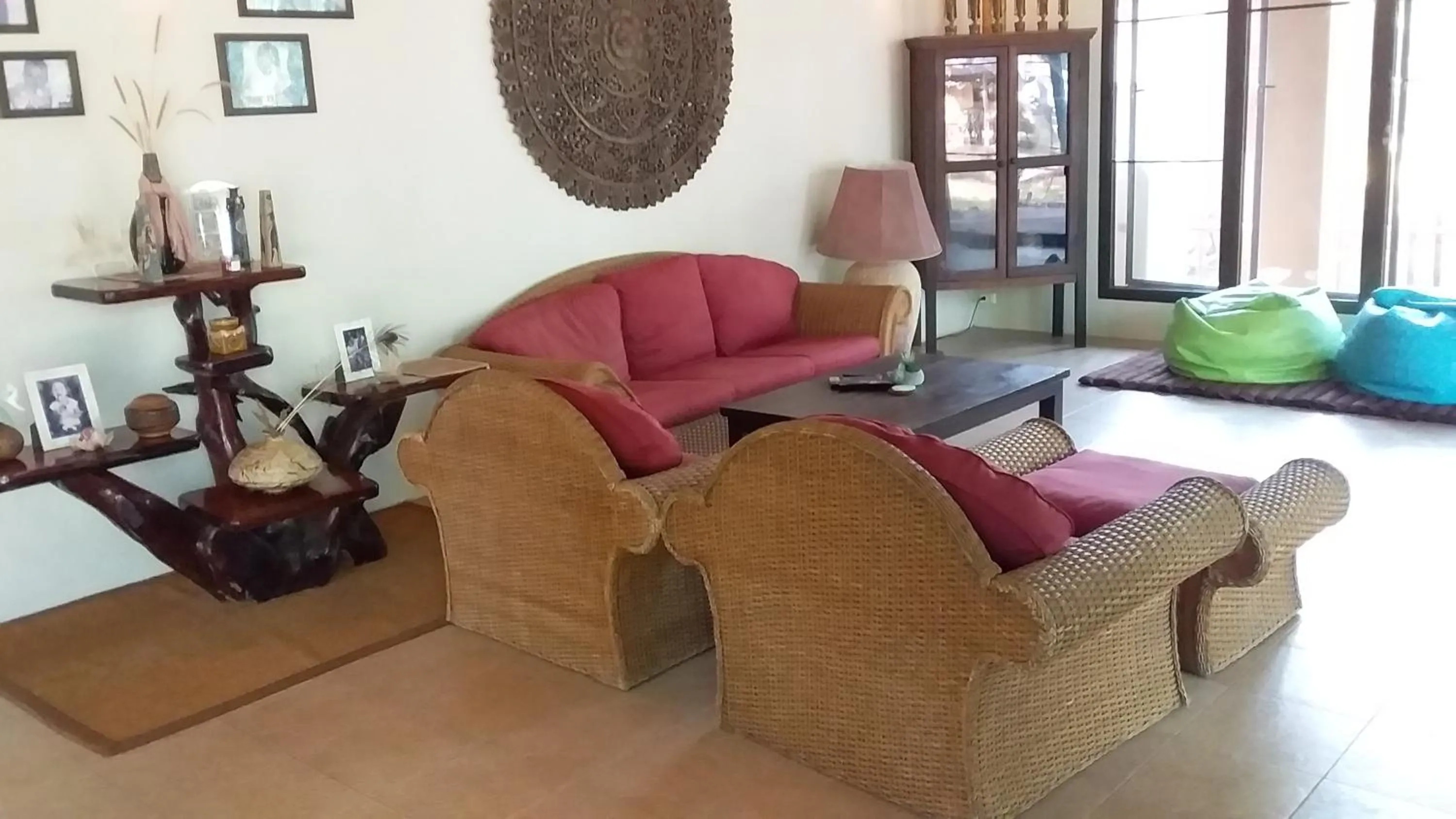 Living room in KhaoTong Villa at Melina's