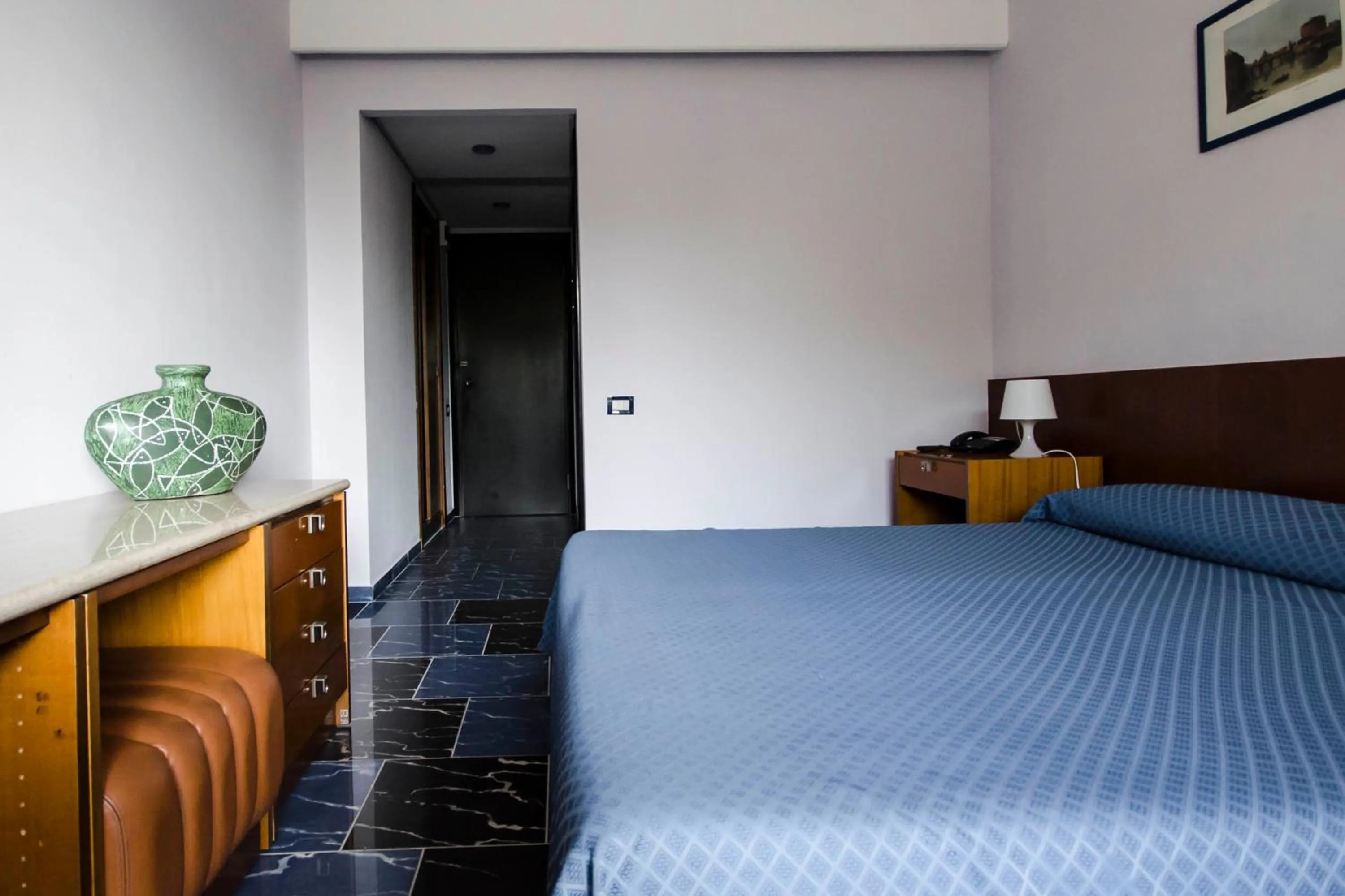 Decorative detail, Bed in Grand Hotel Helios