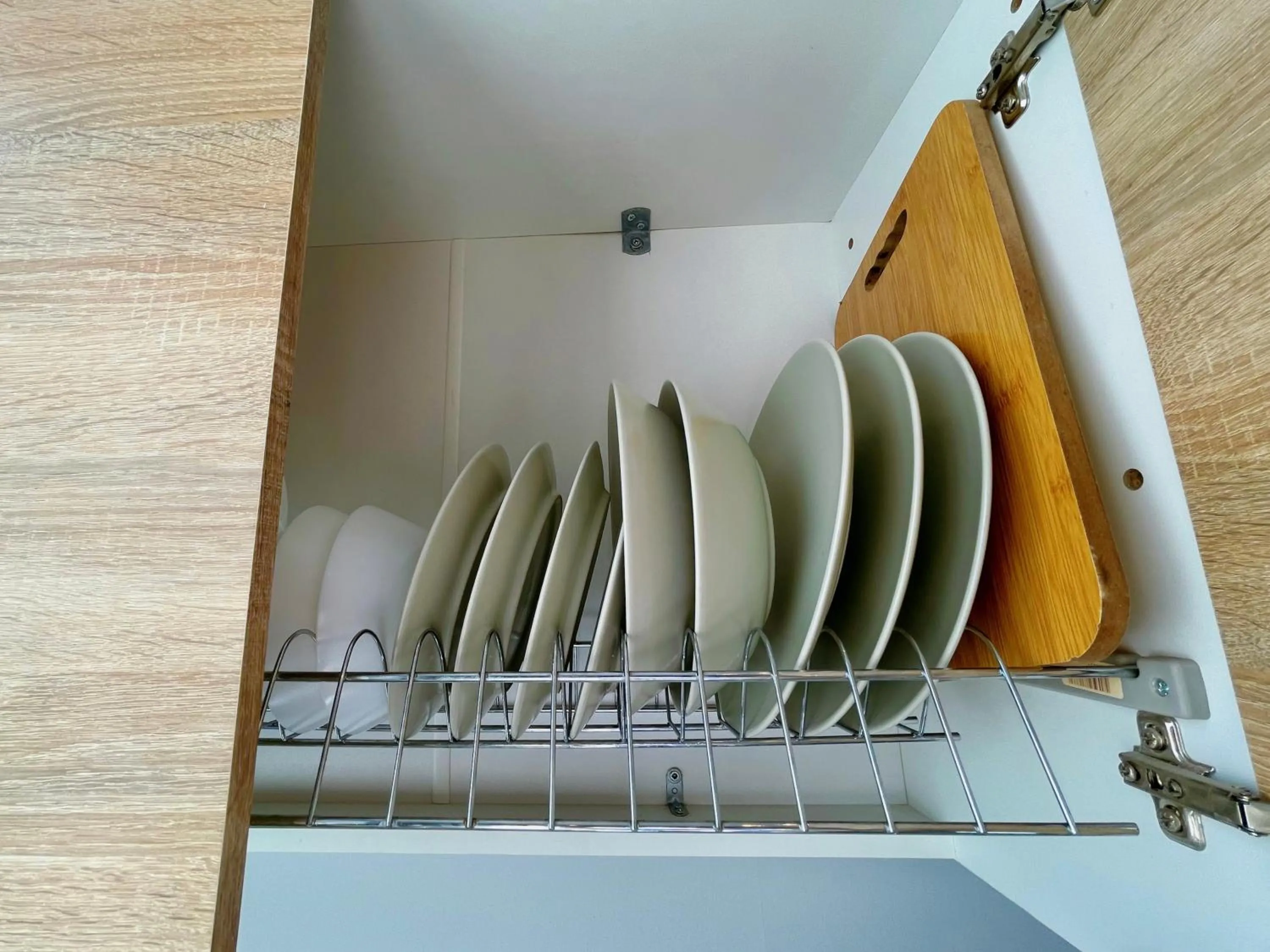 Kitchen or kitchenette in WSD Baia Acropolis Hotel Apartment