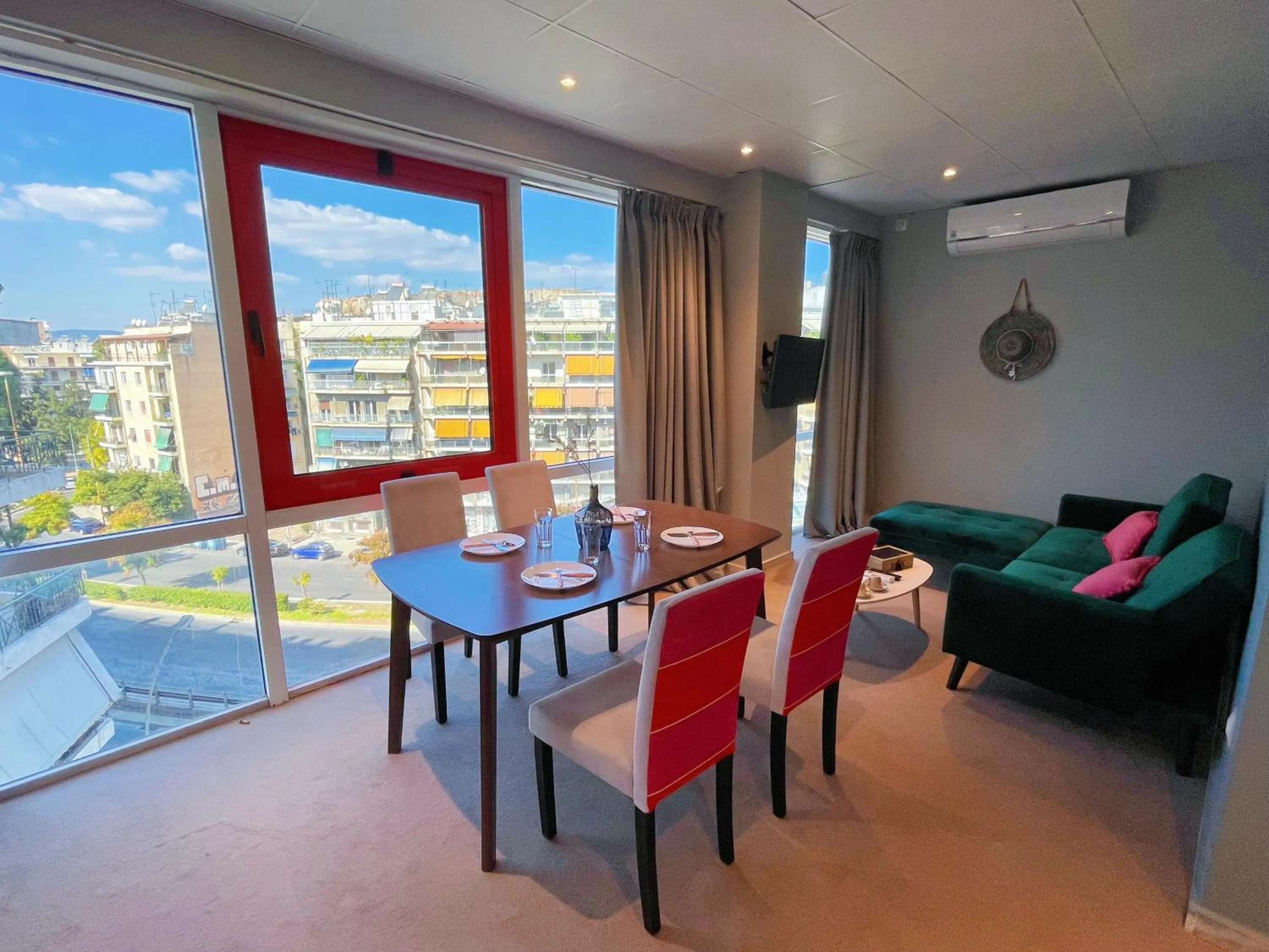 Seating area in WSD Baia Acropolis Hotel Apartment