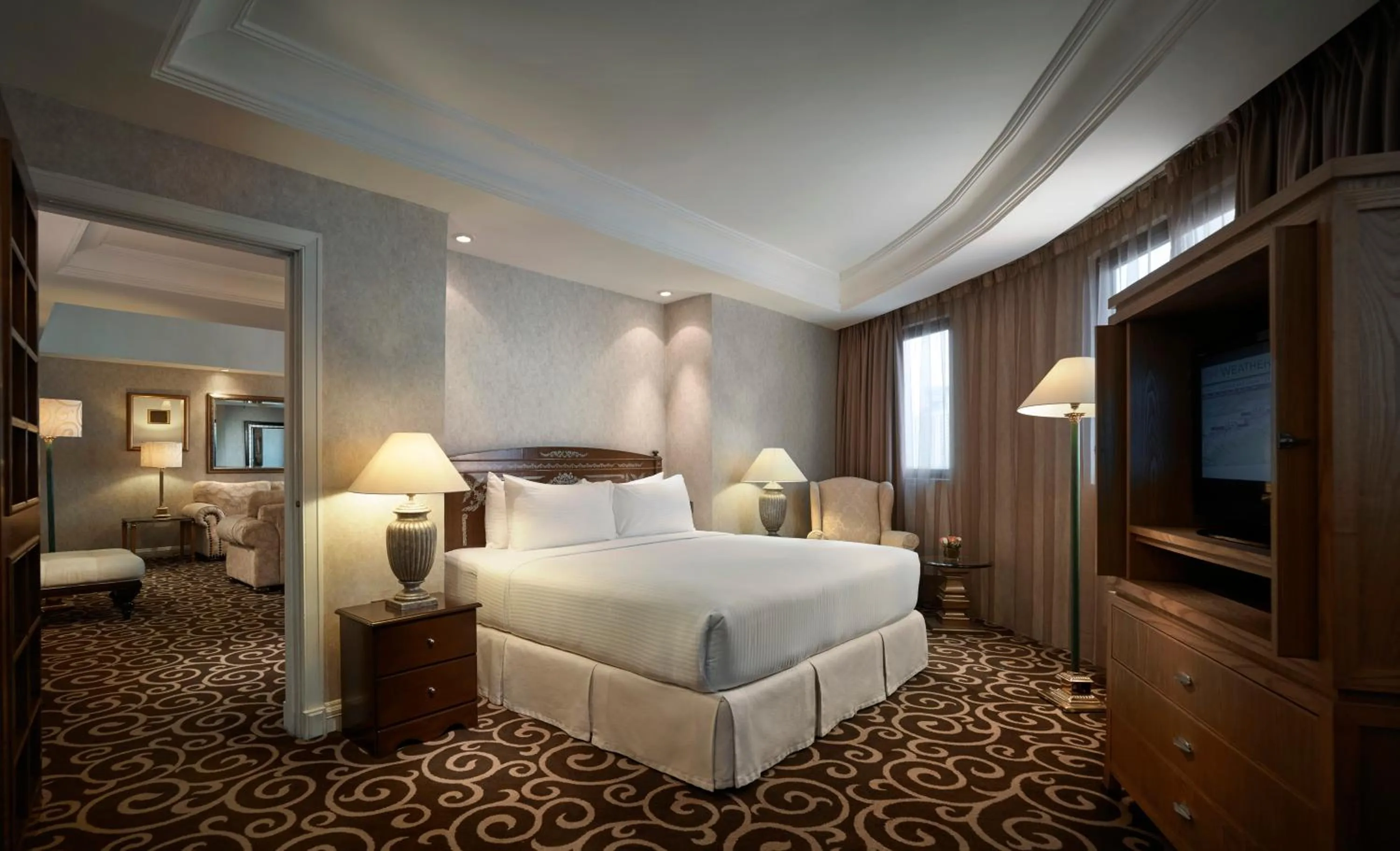 Living room, Bed in Sunway Putra Hotel Kuala Lumpur