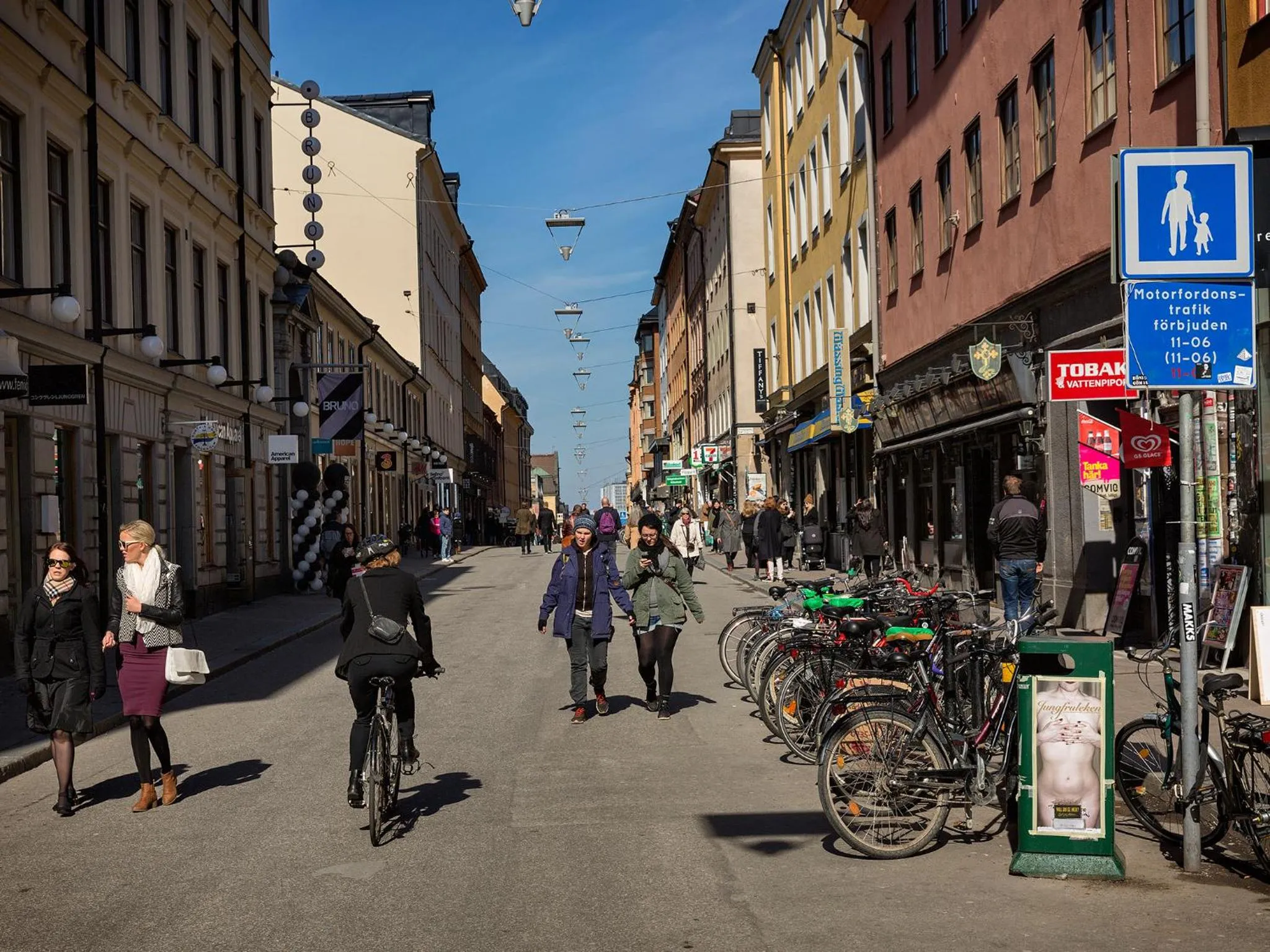 Restaurant/places to eat in Mosebacke Hostel