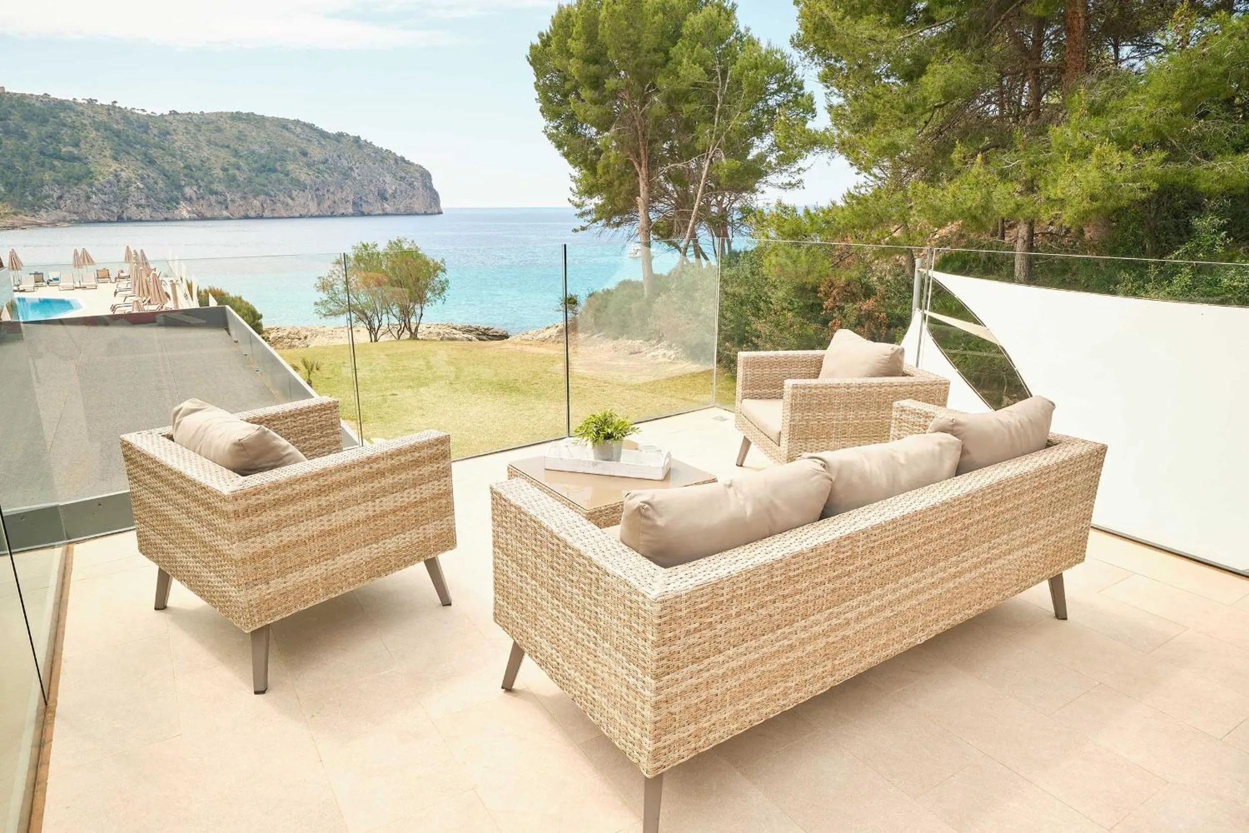 Balcony/Terrace in Bahia Suites Camp de Mar