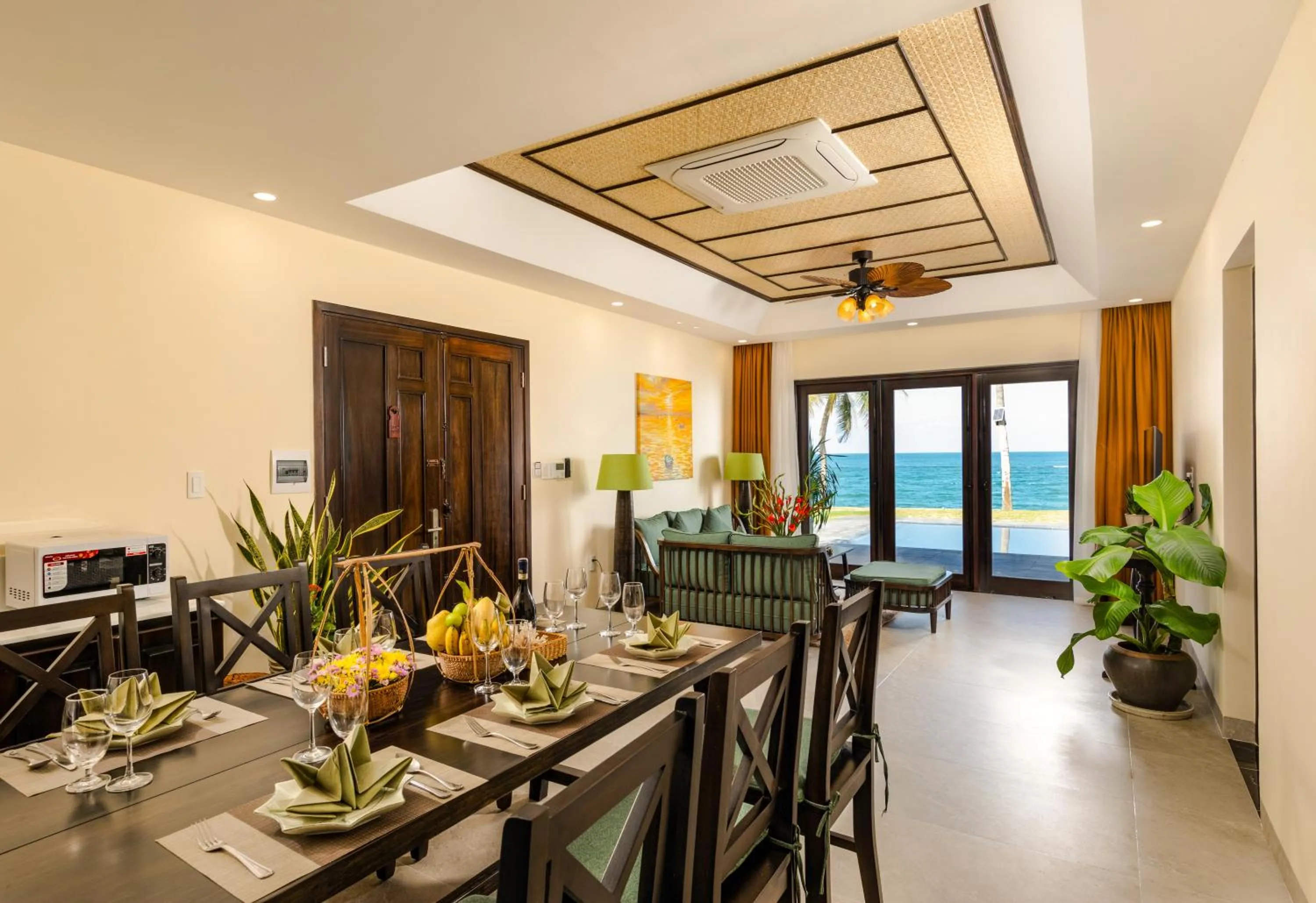 Living room in Palm Garden Beach Resort & Spa