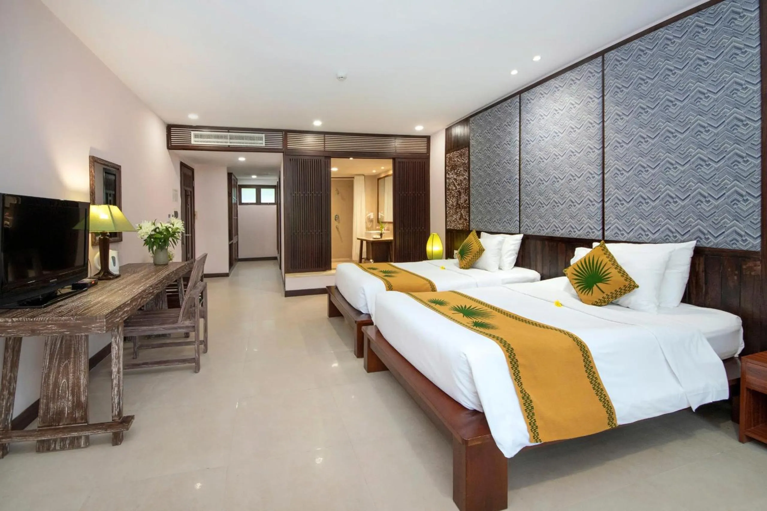 Bedroom, Bed in Palm Garden Beach Resort & Spa