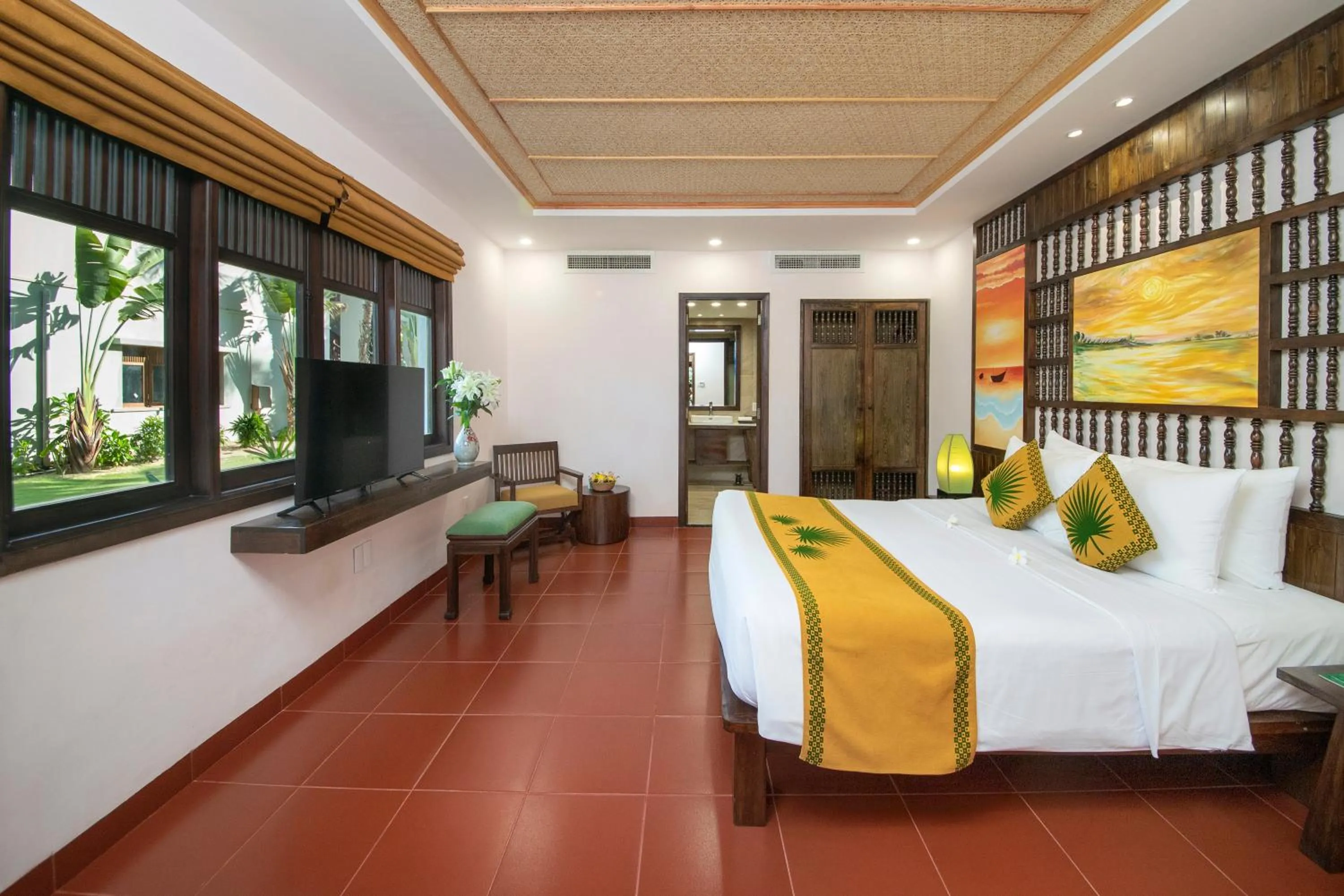Bedroom, Bed in Palm Garden Beach Resort & Spa