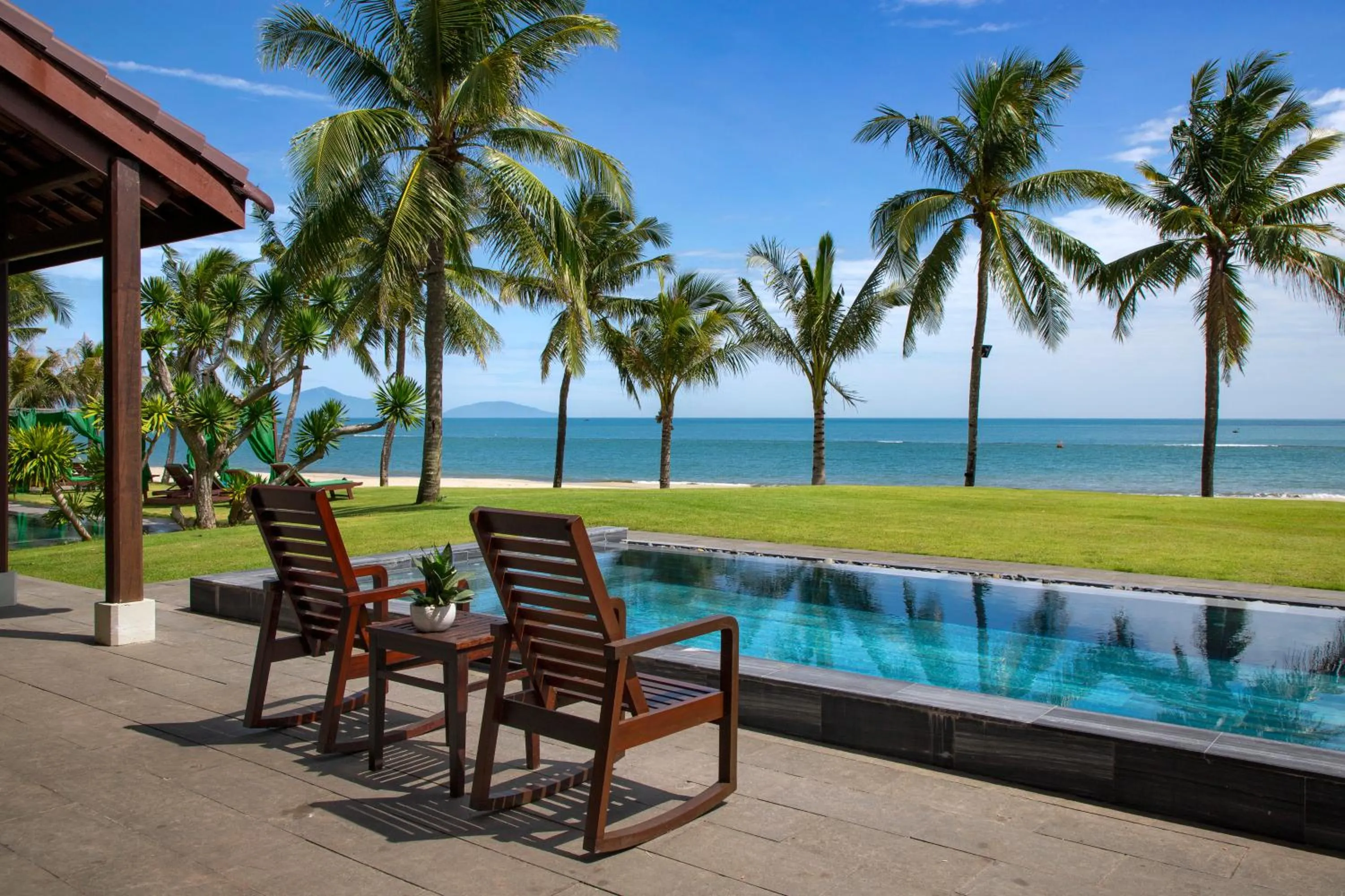 Sea view in Palm Garden Beach Resort & Spa