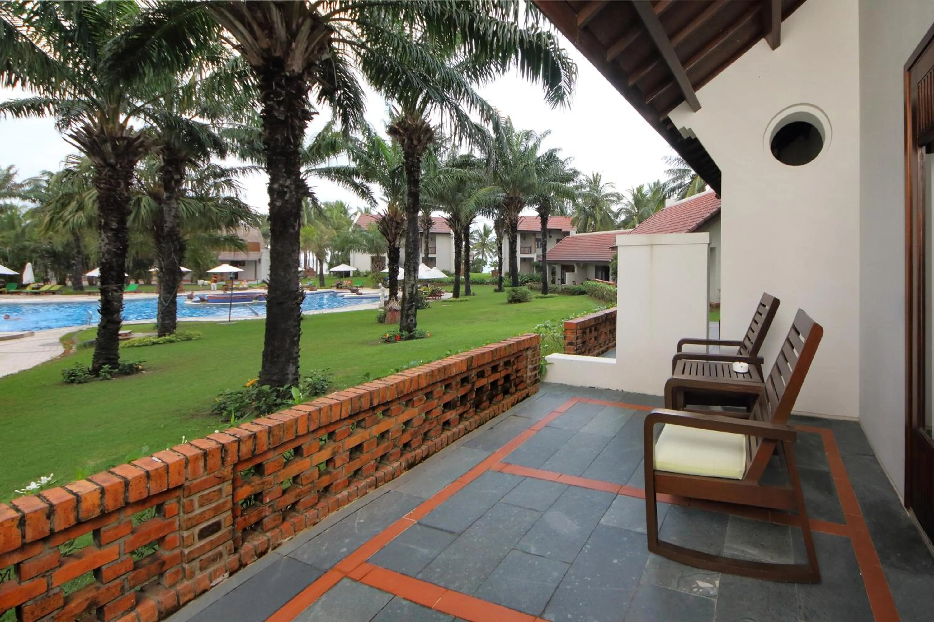 Balcony/Terrace in Palm Garden Beach Resort & Spa