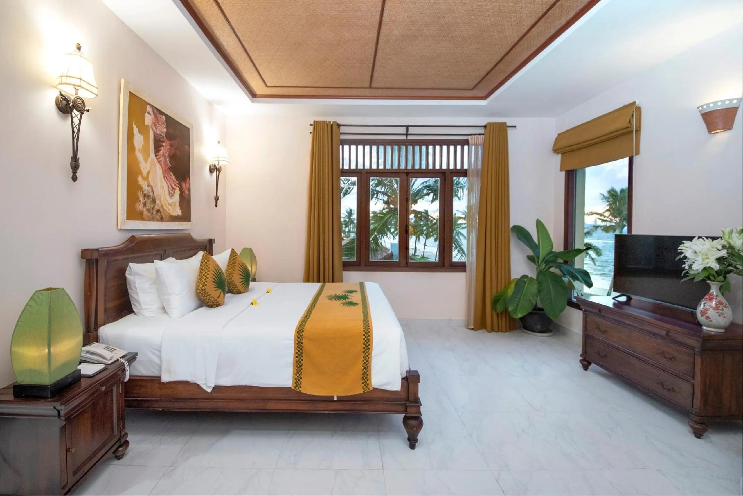 Bedroom, Bed in Palm Garden Beach Resort & Spa