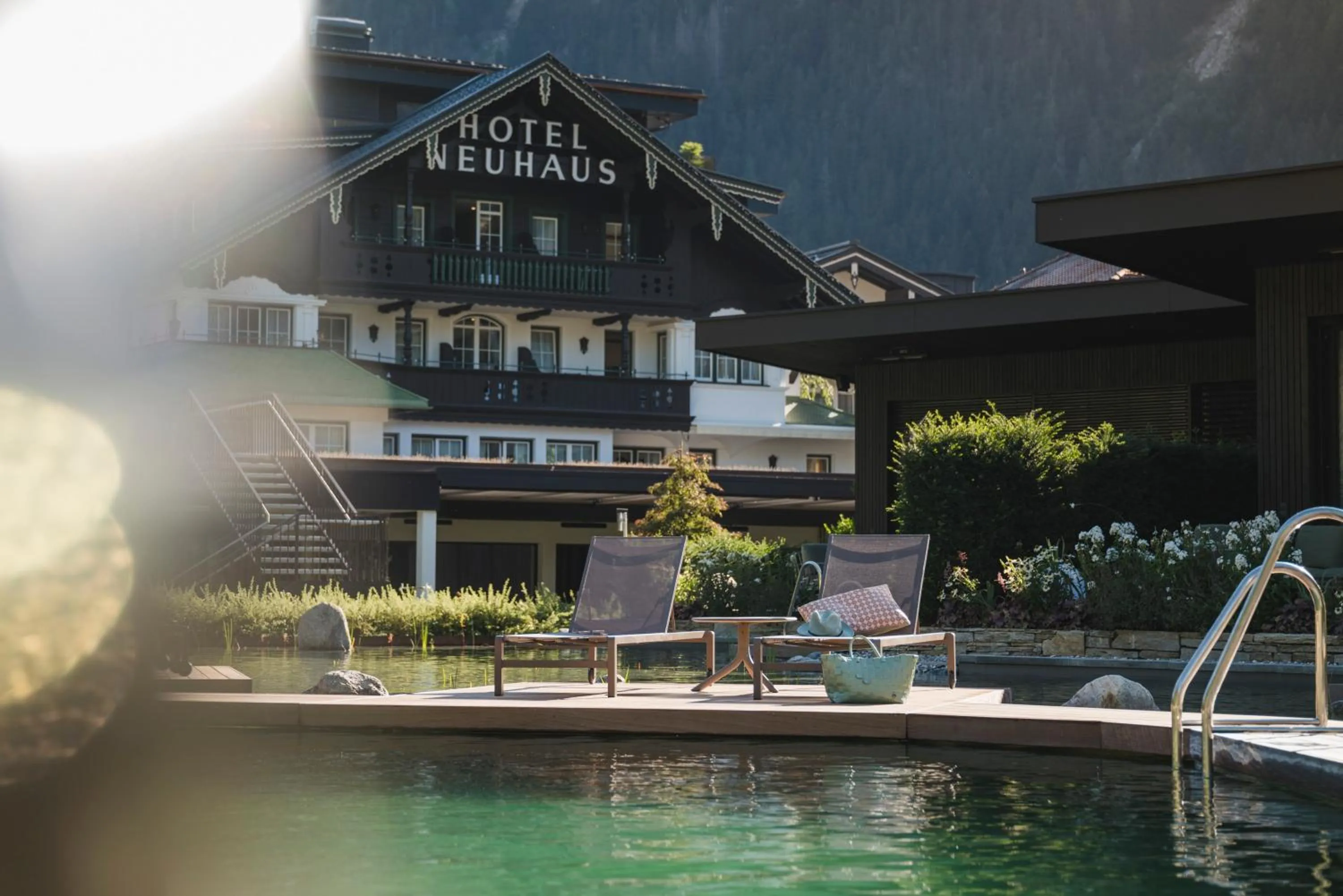 Garden in Neuhaus Zillertal Resort