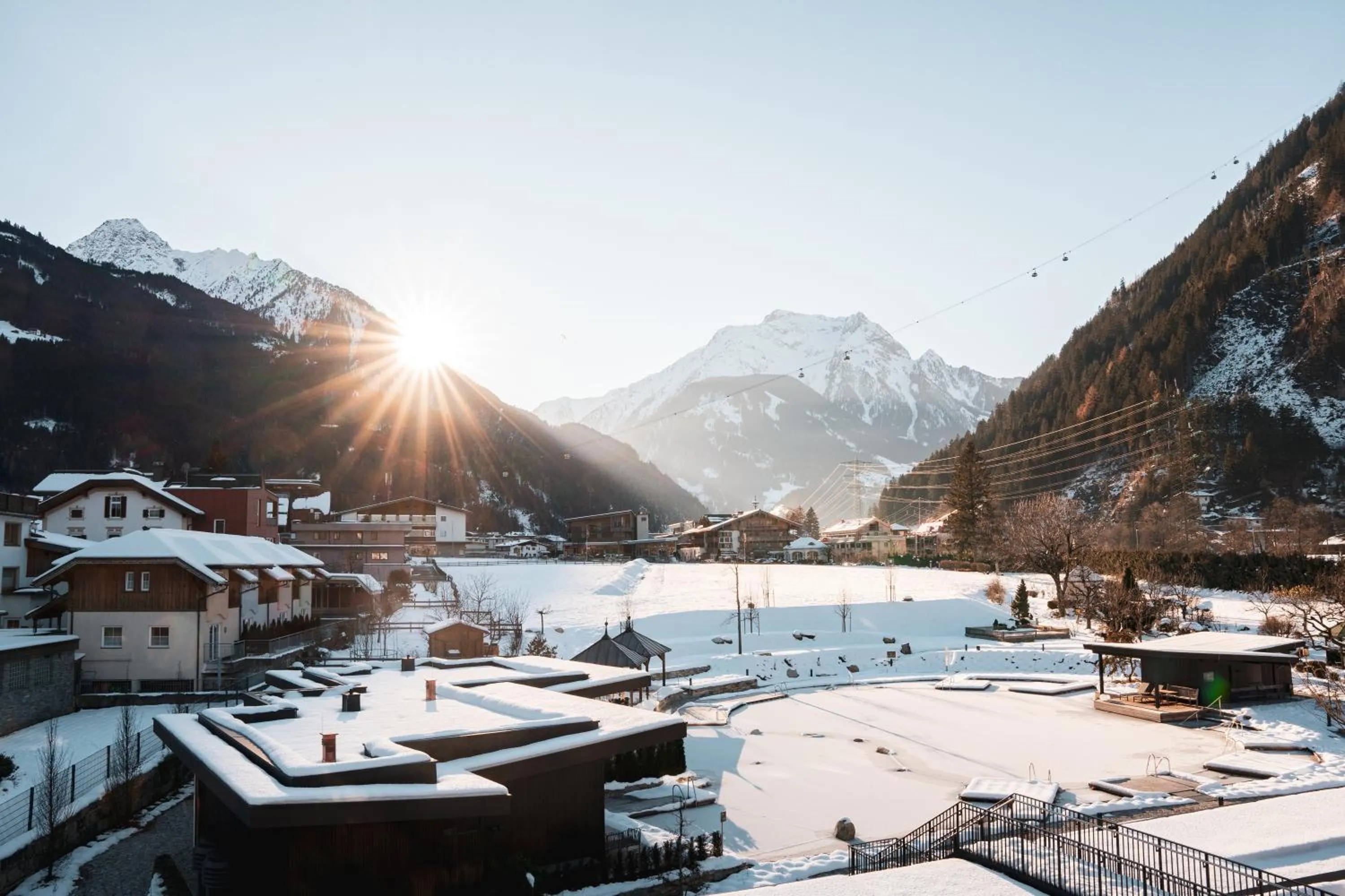 Winter in Neuhaus Zillertal Resort