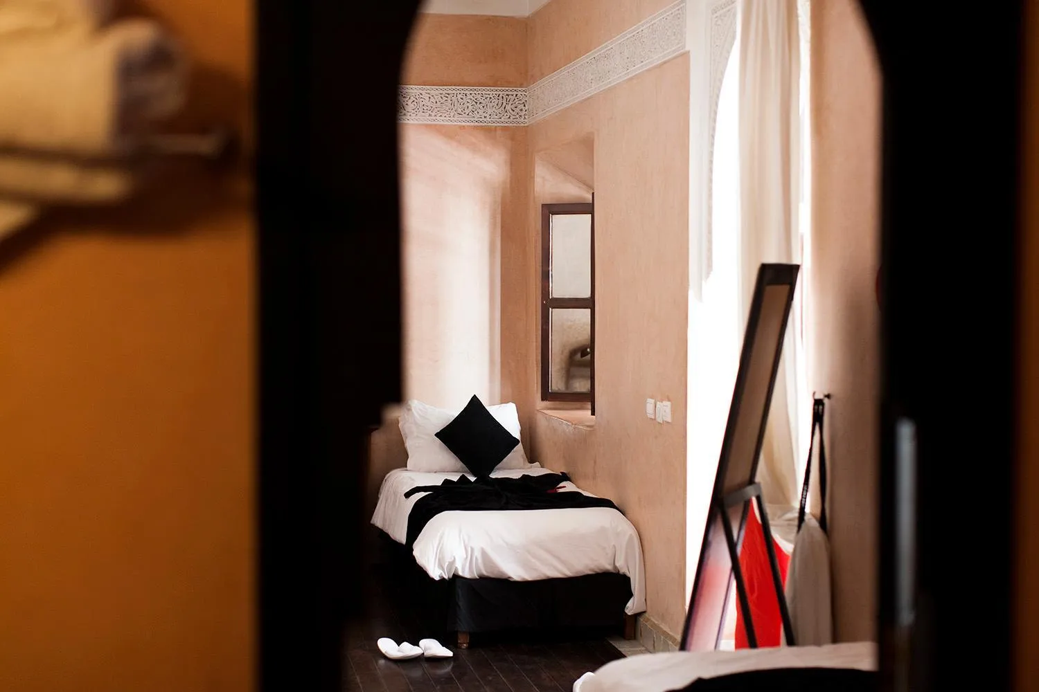 Decorative detail, Bed in Dar Sohane