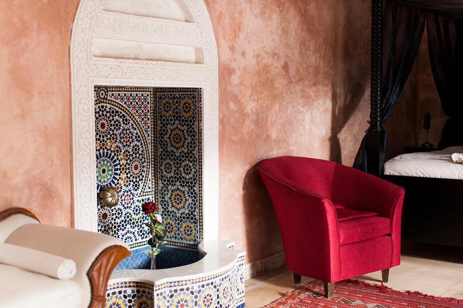 Decorative detail in Dar Sohane