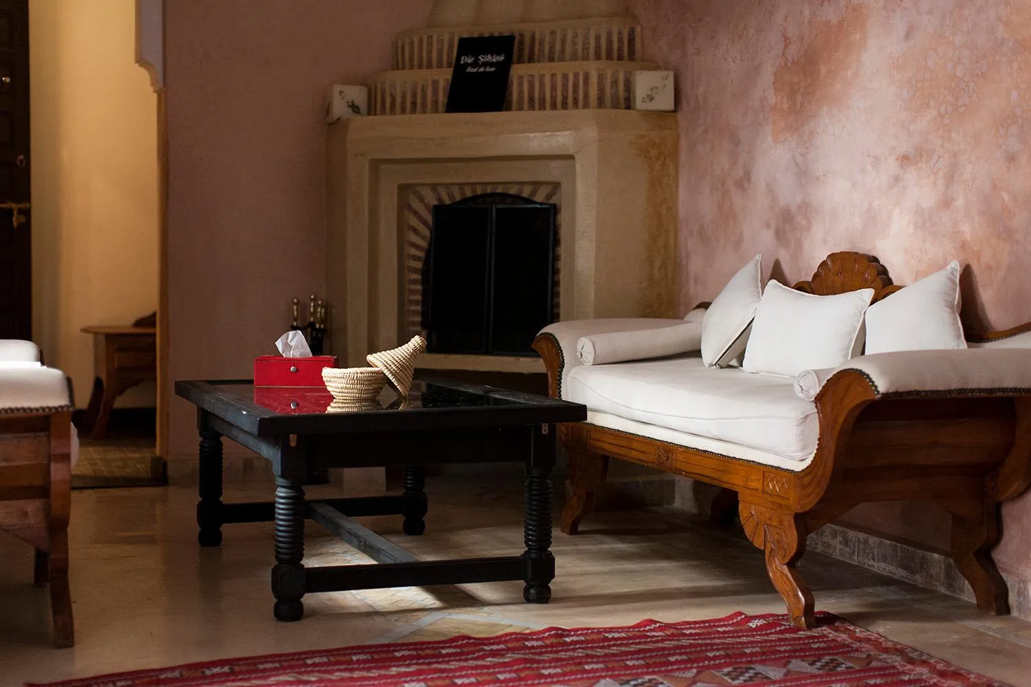 Decorative detail, Bed in Dar Sohane