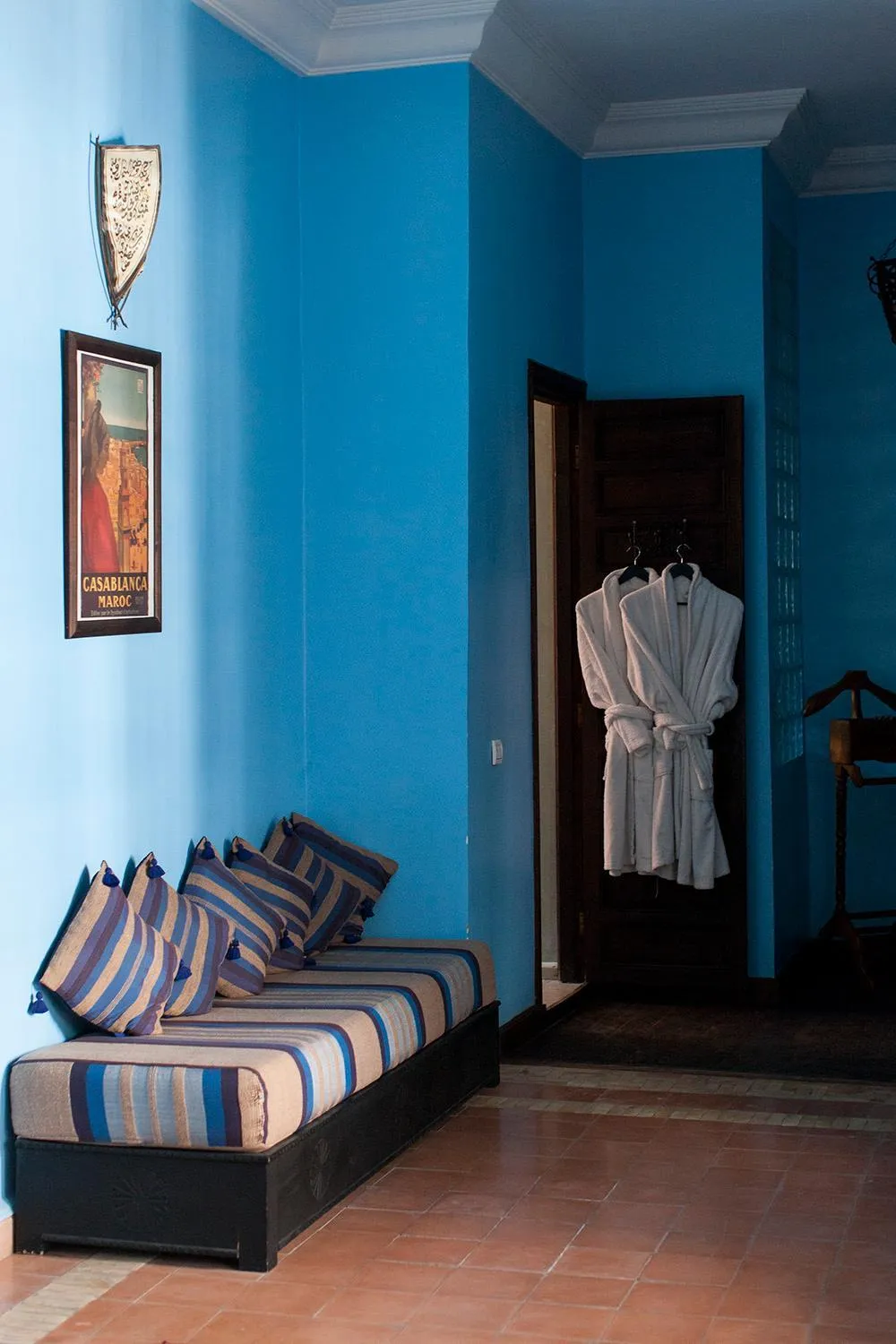 Decorative detail, Bed in Dar Sohane