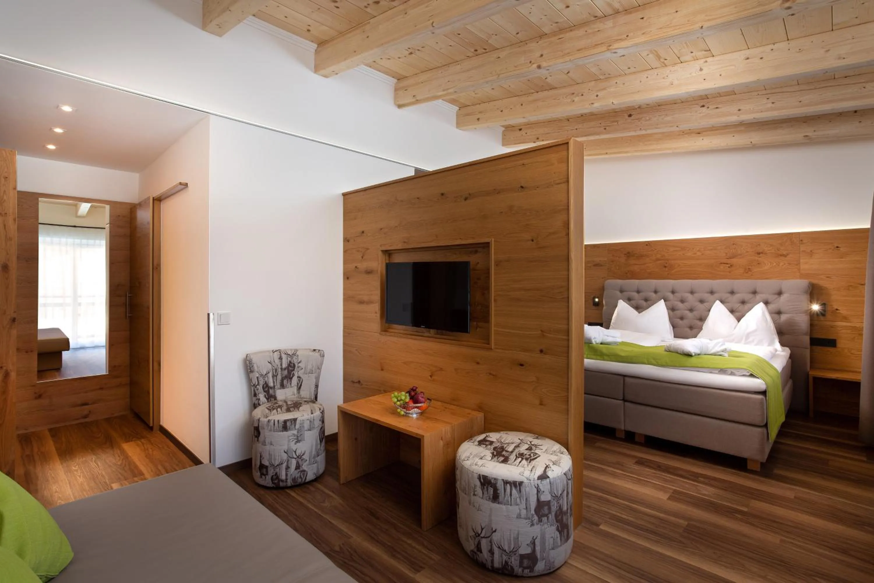 Bed in Hotel Tannenberg