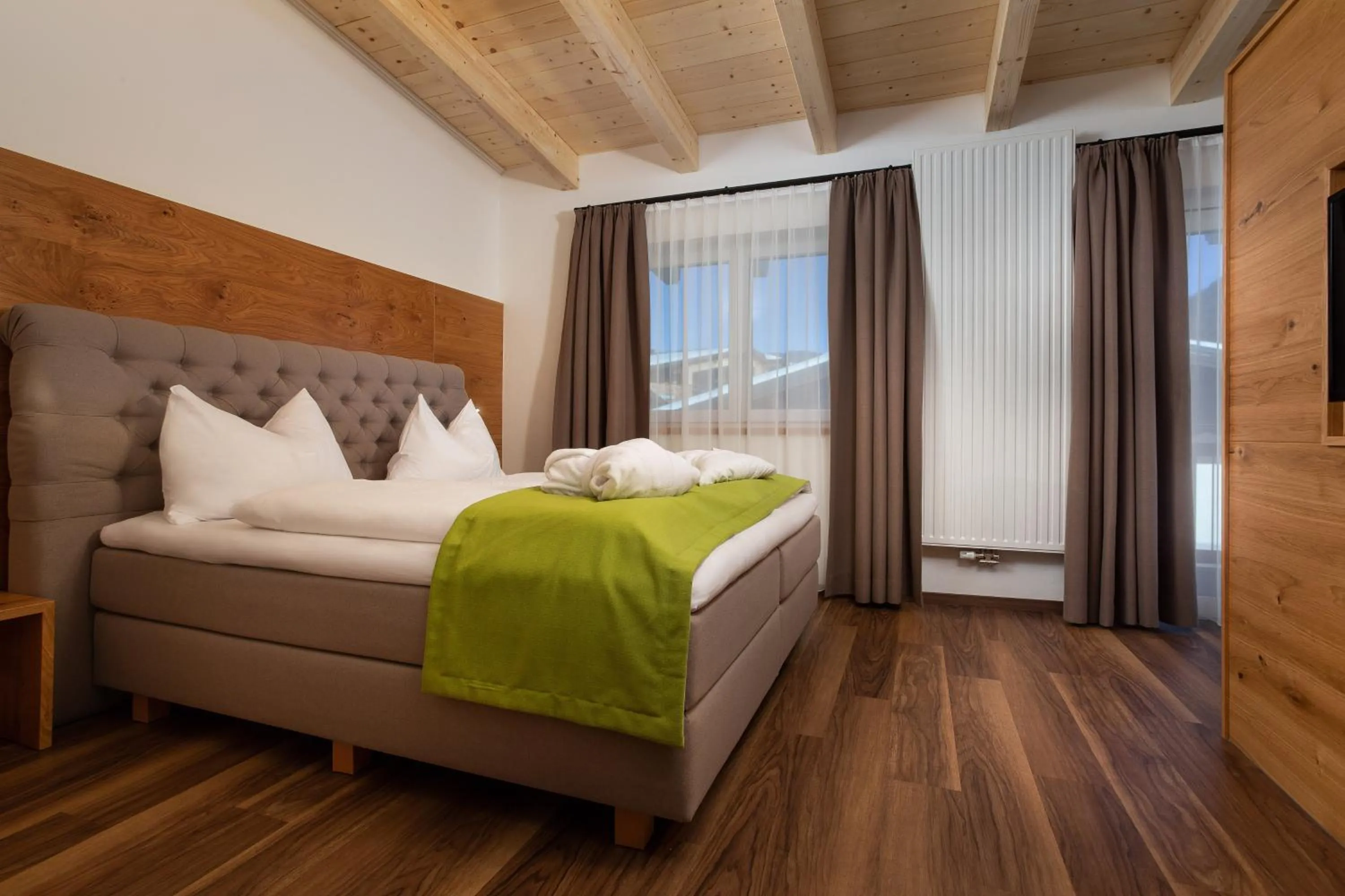 Bed in Hotel Tannenberg