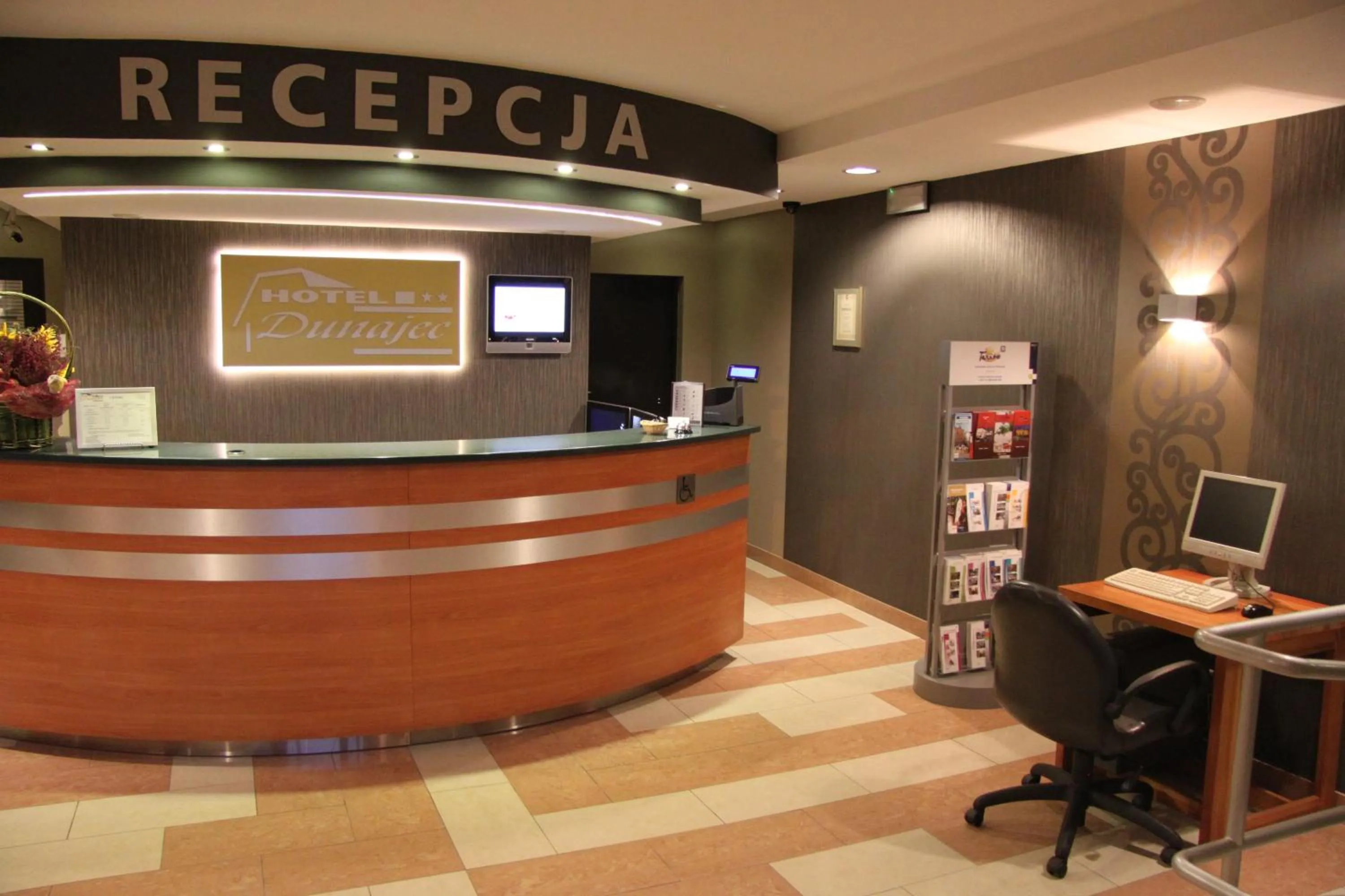 Lobby or reception in Hotel Dunajec