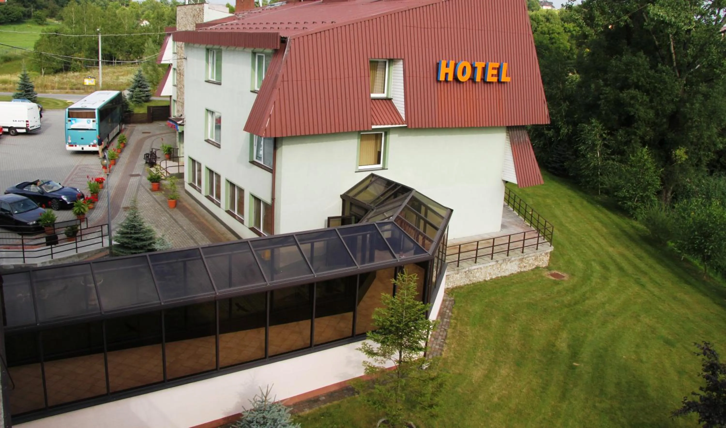 Property building in Hotel Dunajec