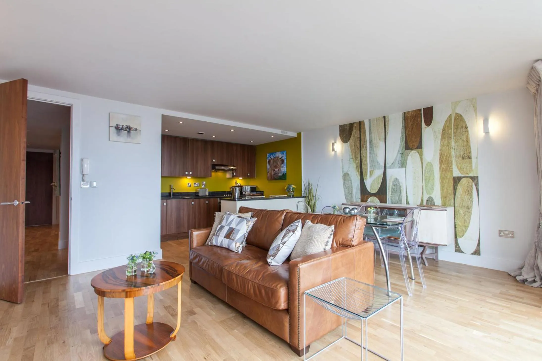 Living room in The Sinclair Building