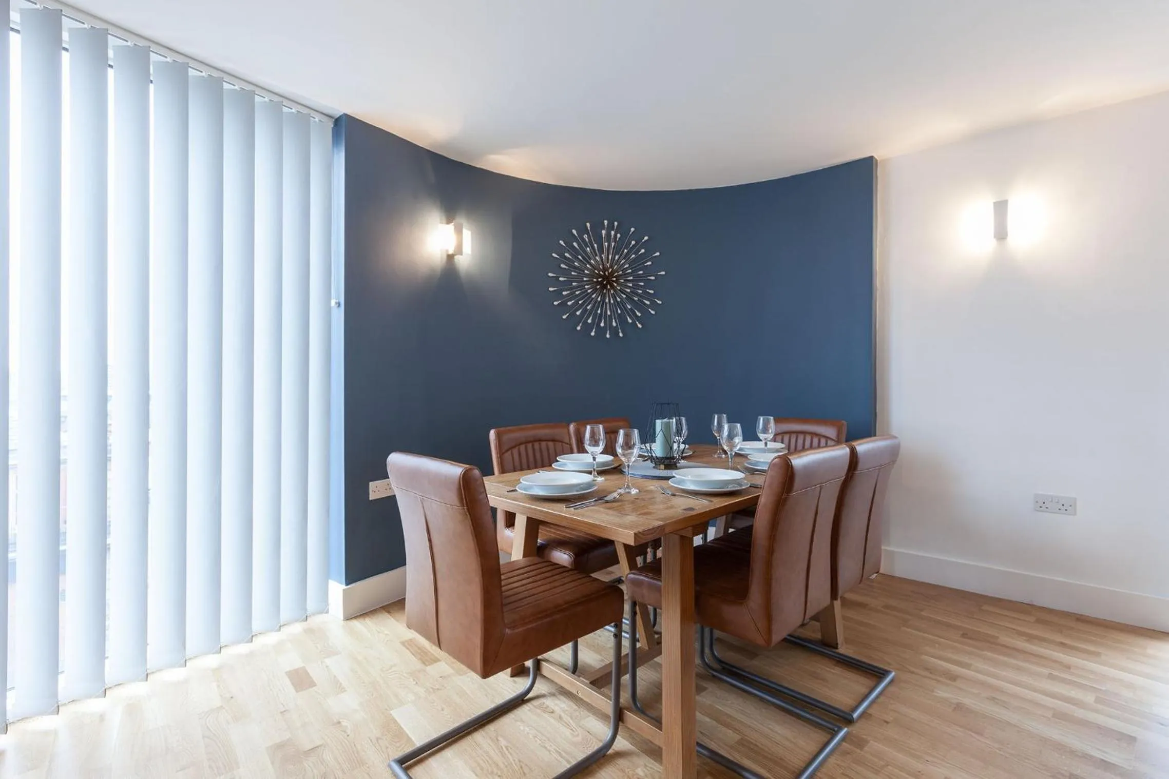 Dining area in The Sinclair Building