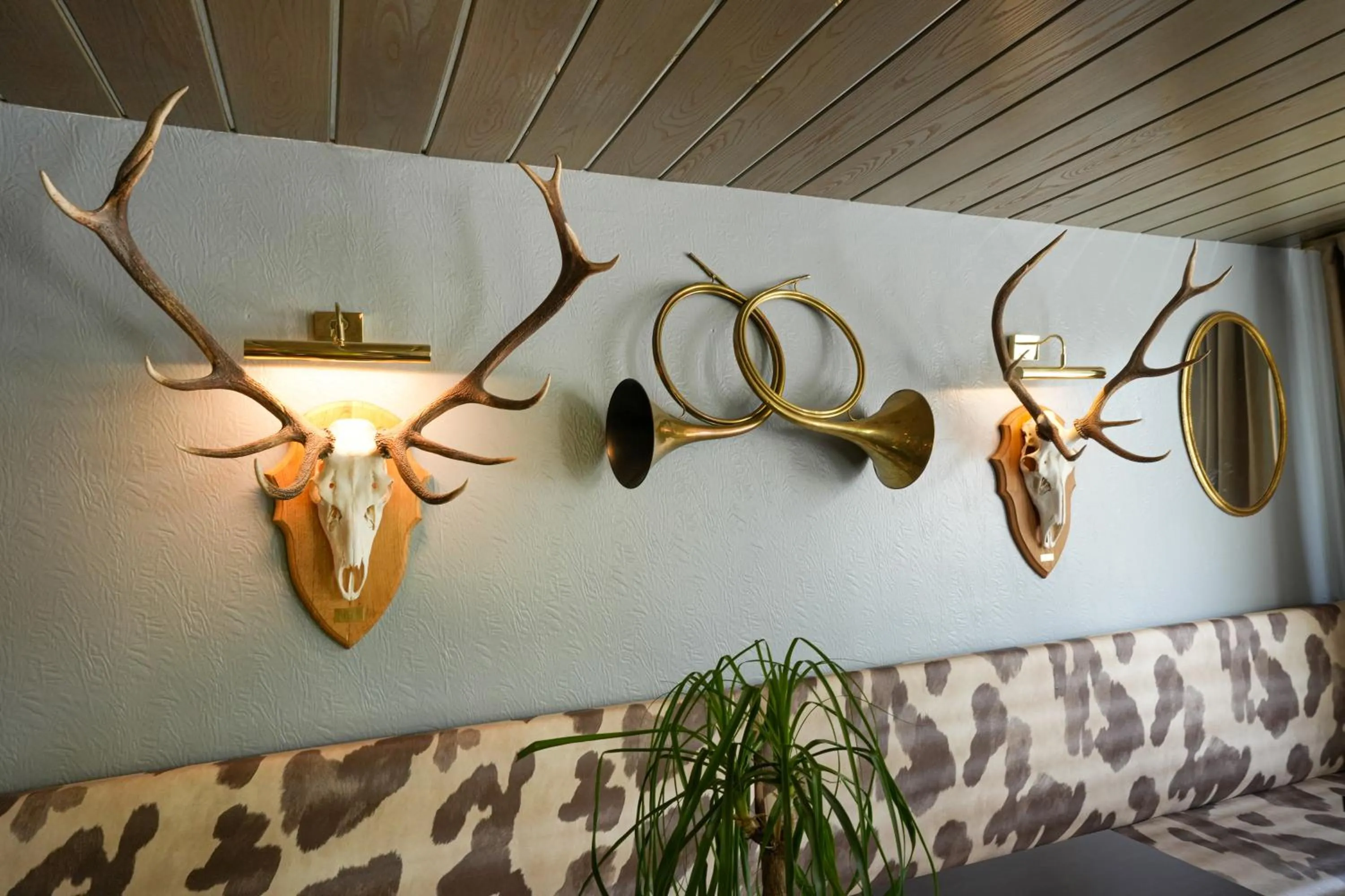 Decorative detail in Auberge Le Semnoz