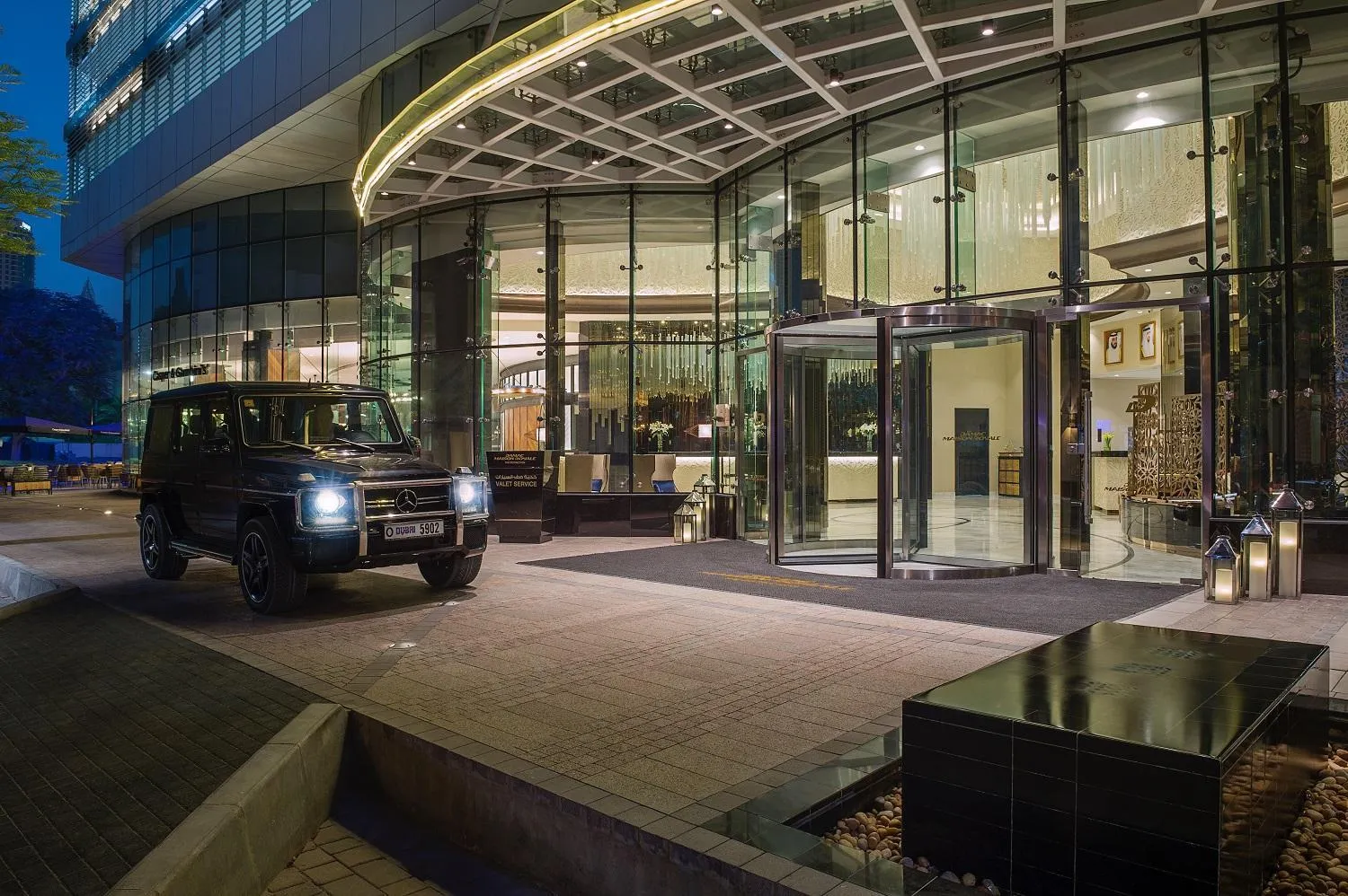 Facade/entrance in DAMAC Maison Distinction