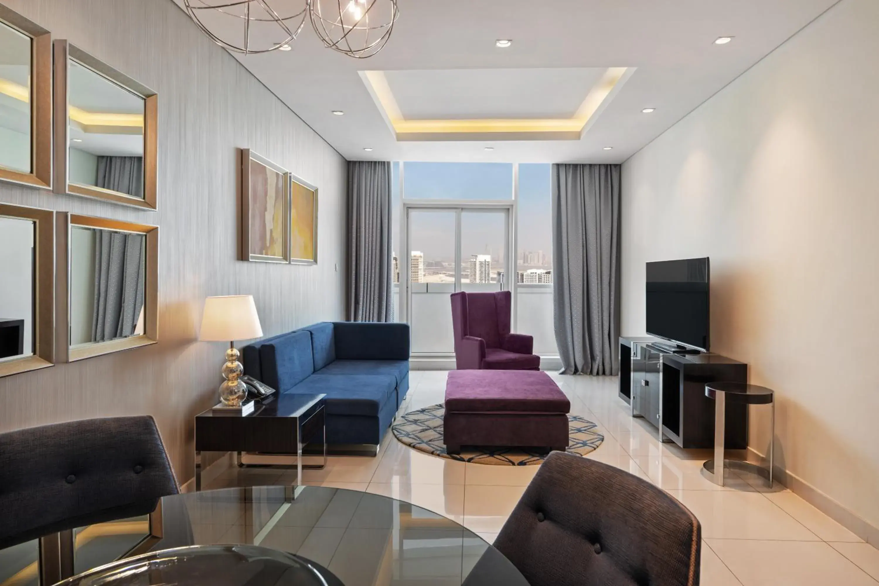 Two Bedroom Suite with Private Balcony - City Skyline View in DAMAC Maison Distinction Two Bedroom Suite with Private Balcony - City Skyline View in DAMAC Maison Distinction