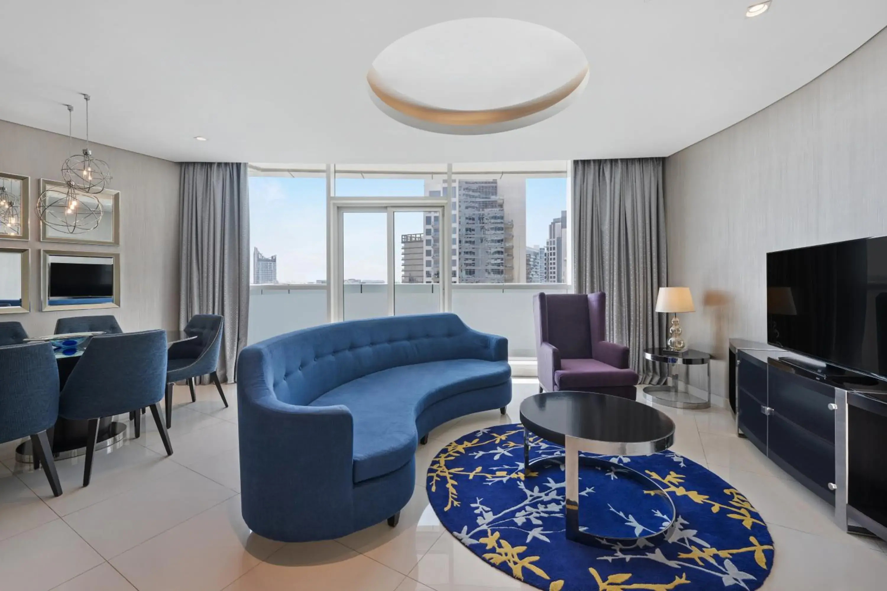 Three Bedroom Suite with Private Balcony - City Skyline View in DAMAC Maison Distinction Three Bedroom Suite with Private Balcony - City Skyline View in DAMAC Maison Distinction