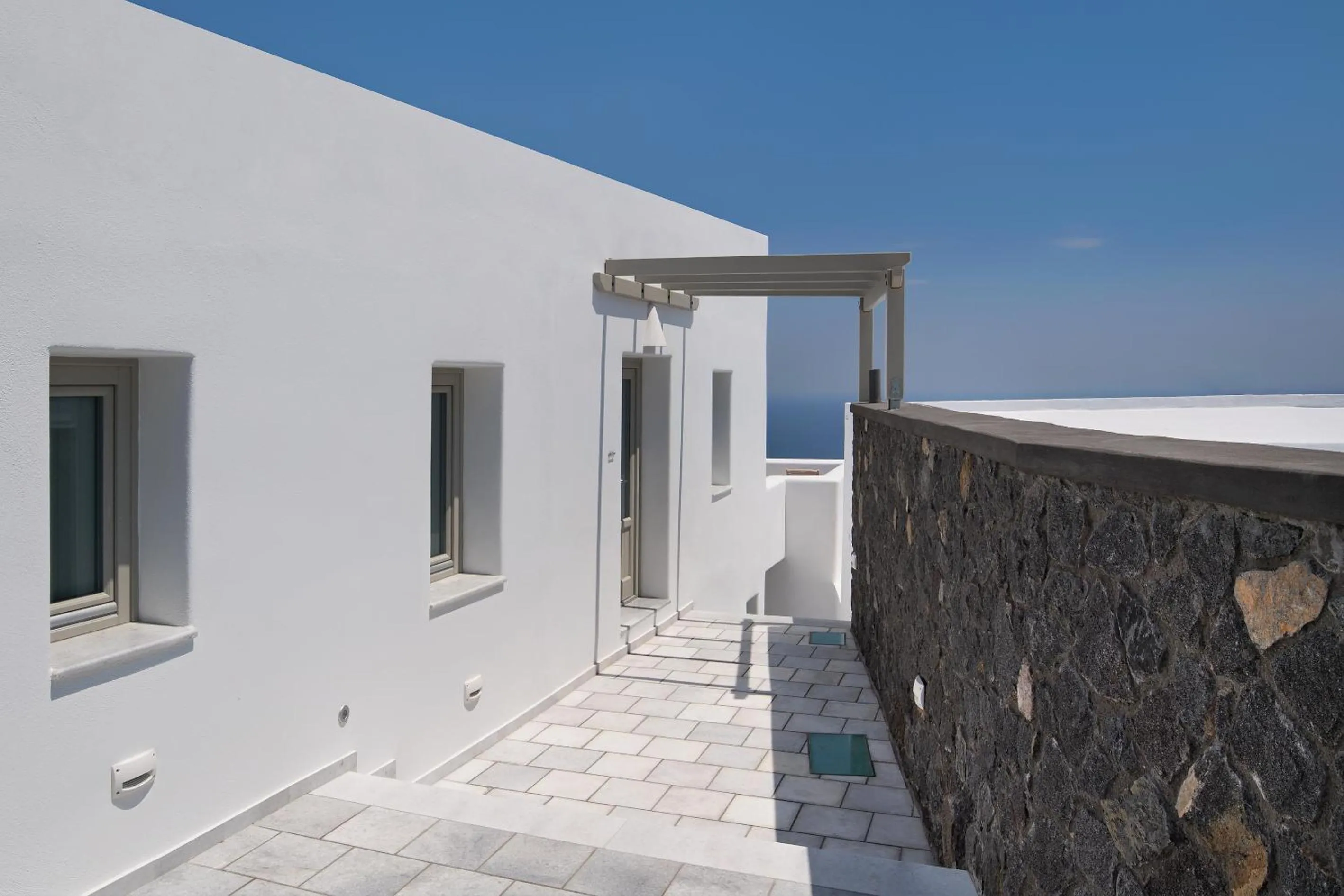 Bird's eye view in Altemar Suites