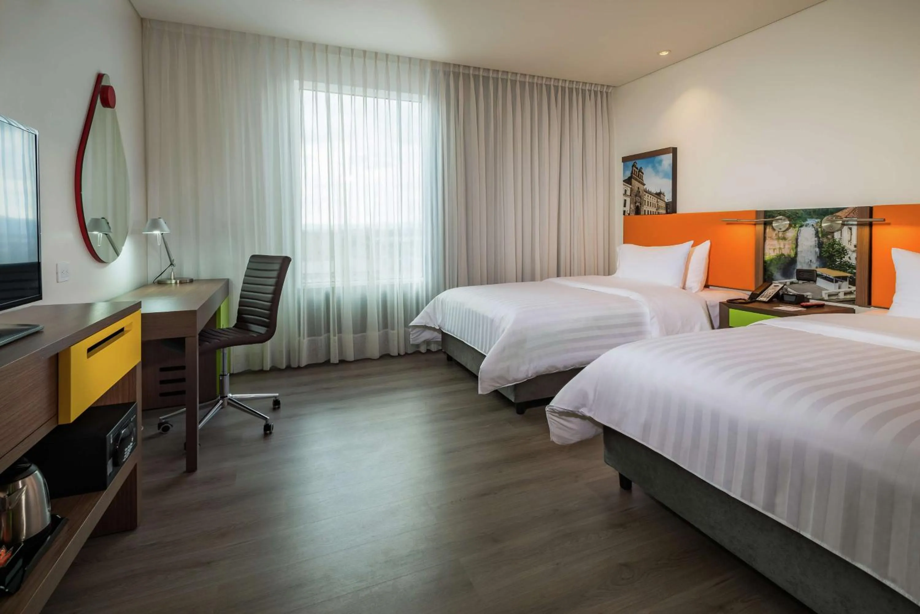 Bed in Hampton By Hilton Bogota Airport