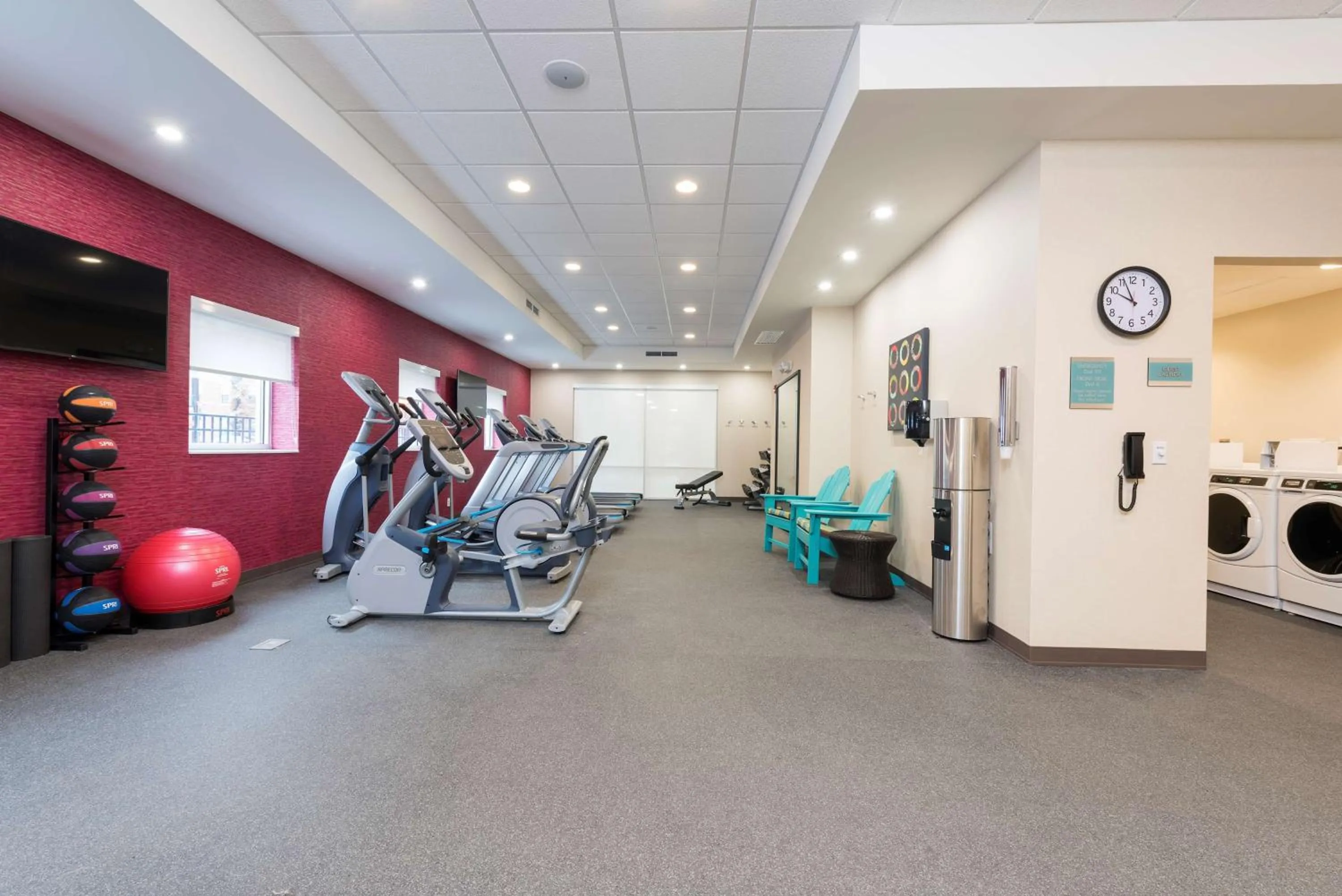 Fitness centre/facilities in Home2 Suites by Hilton Louisville Downtown NuLu