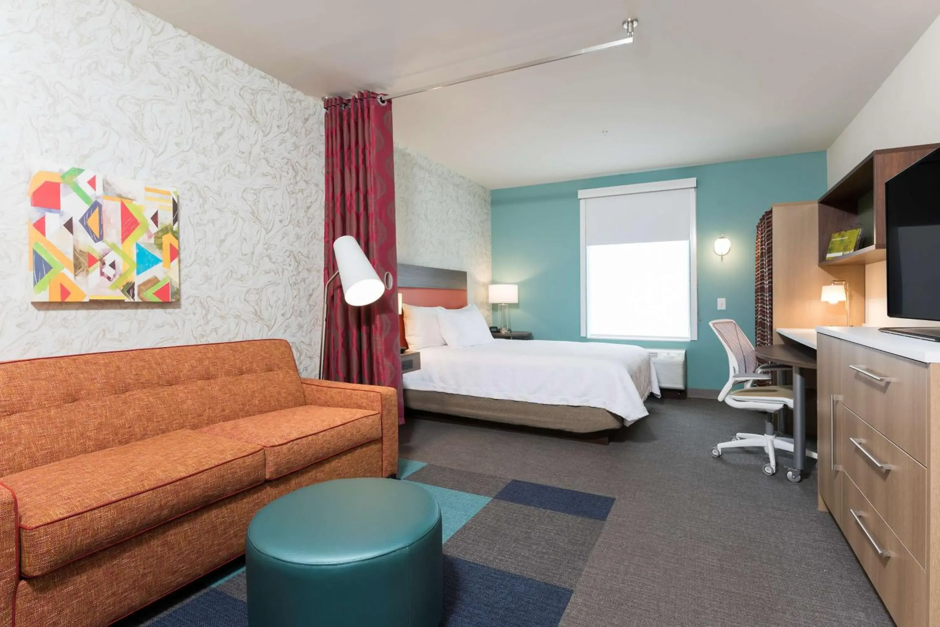 Queen Studio - Non-Smoking in Home2 Suites by Hilton Louisville Downtown NuLu Queen Studio - Non-Smoking in Home2 Suites by Hilton Louisville Downtown NuLu