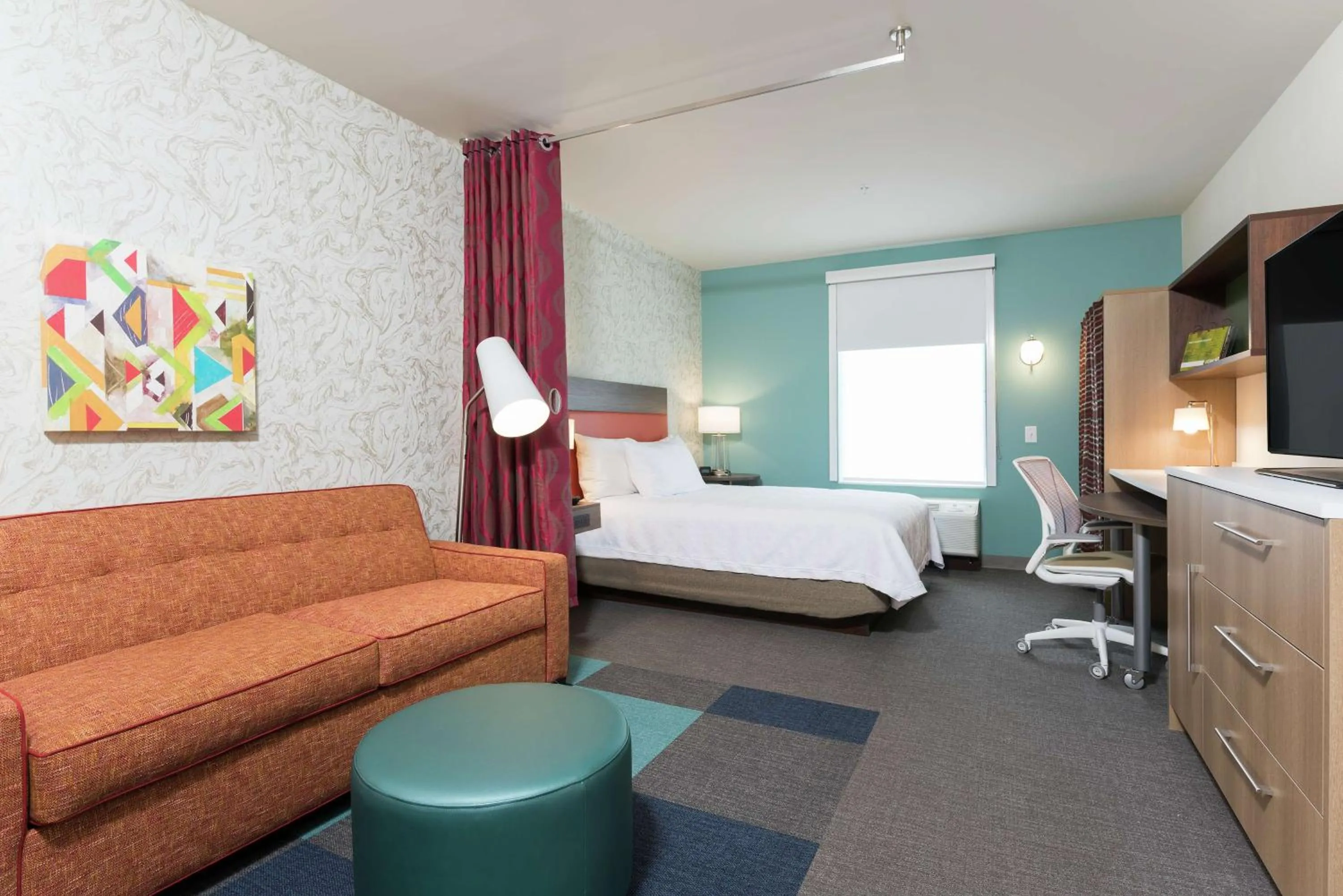 Bedroom, Bed in Home2 Suites by Hilton Louisville Downtown NuLu