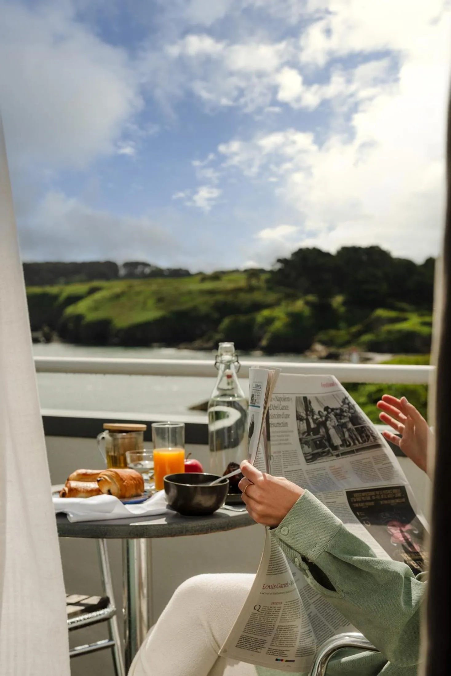 Balcony/Terrace in Le Cardinal - Belle-Ile-en-Mer