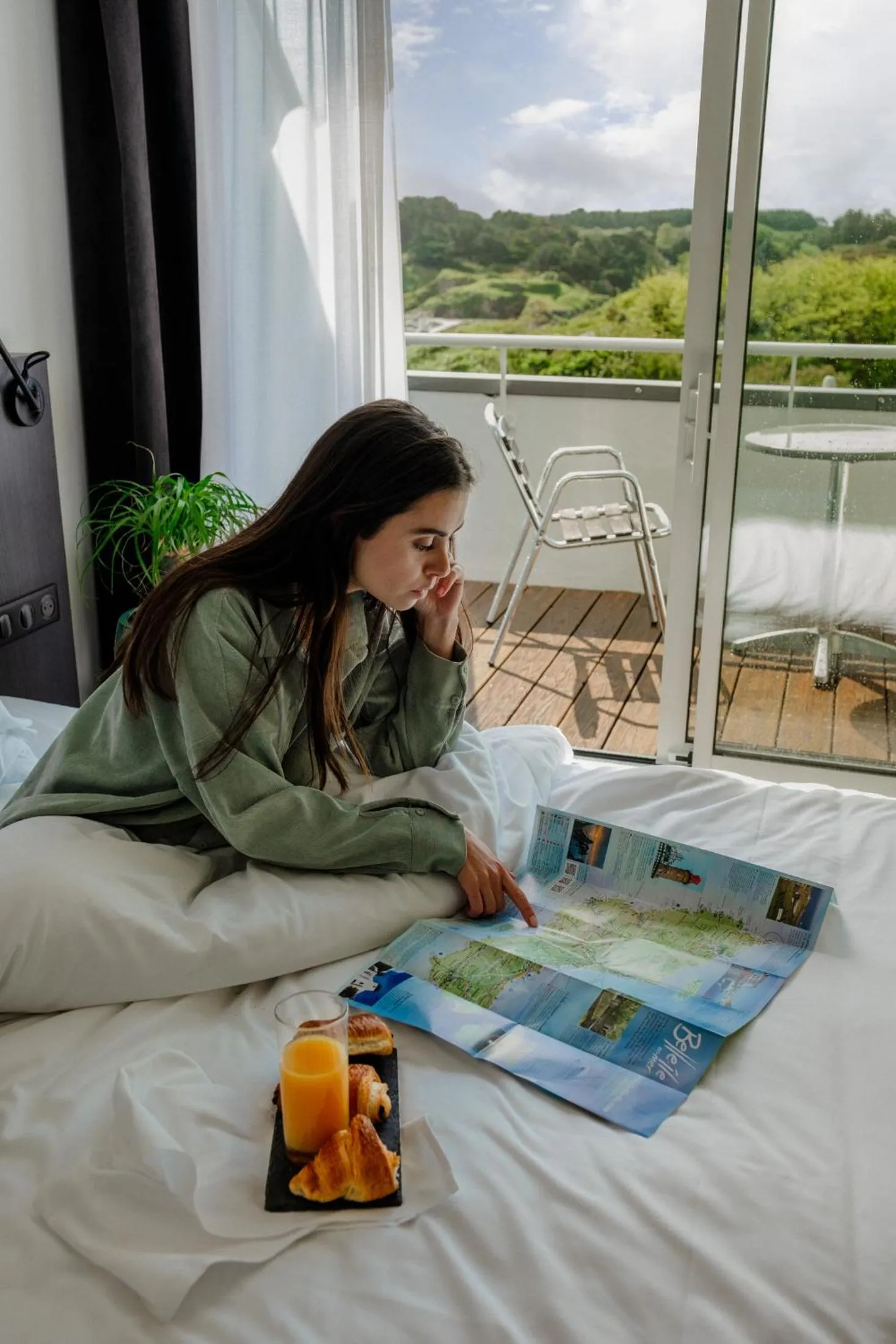 Balcony/Terrace in Le Cardinal - Belle-Ile-en-Mer