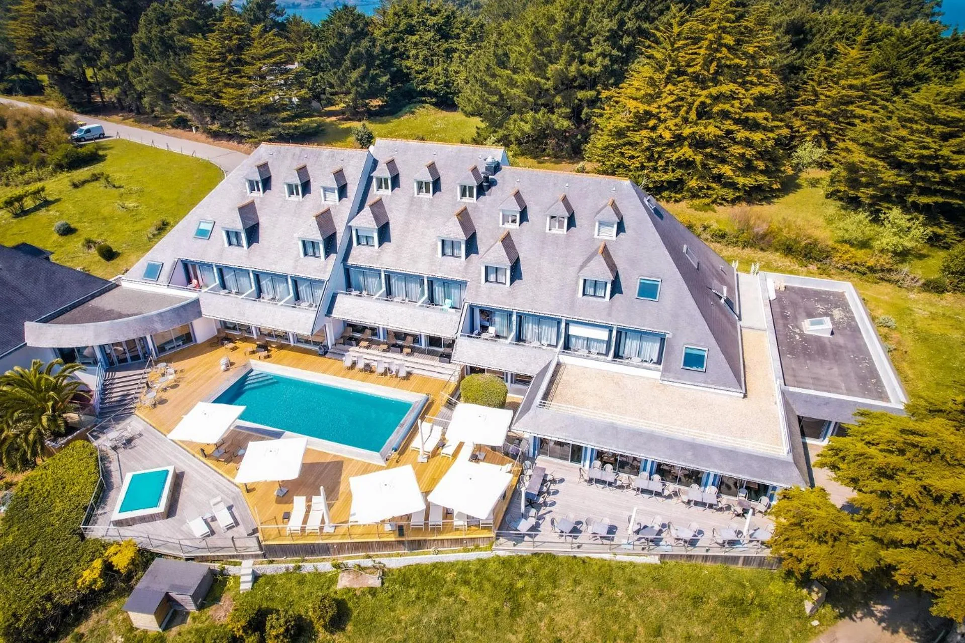 Bird's eye view in Le Cardinal - Belle-Ile-en-Mer