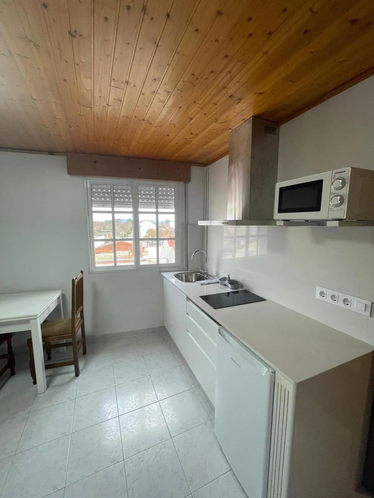 Kitchen or kitchenette in Hotel Victorino