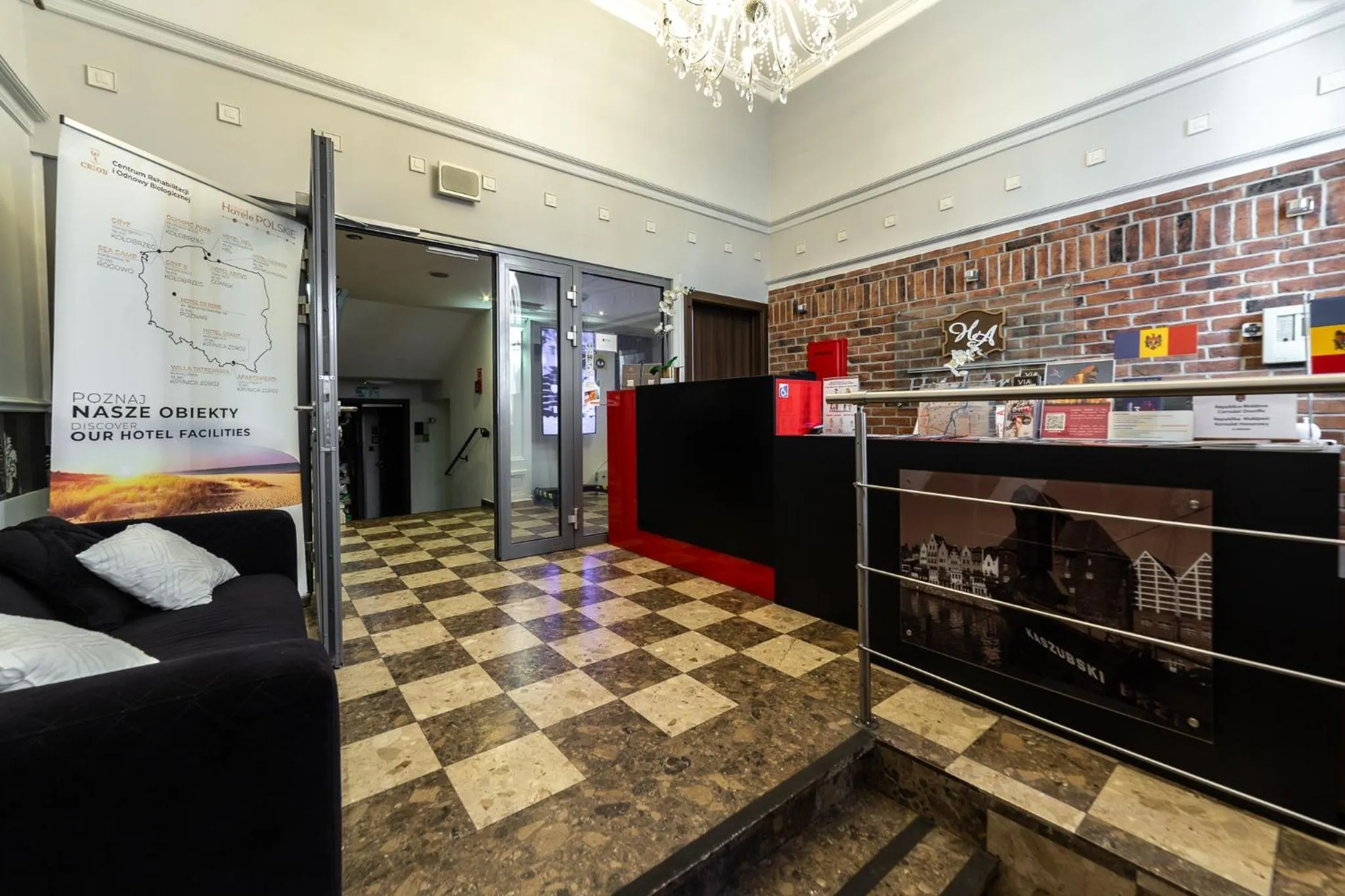 Lobby or reception in Hotel Artus - Old Town