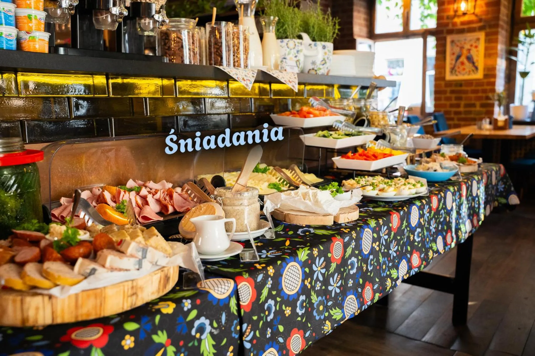 Buffet breakfast in Hotel Artus - Old Town