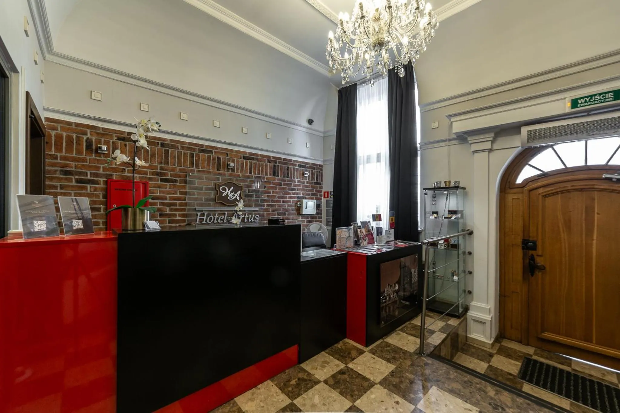 Lobby or reception in Hotel Artus - Old Town