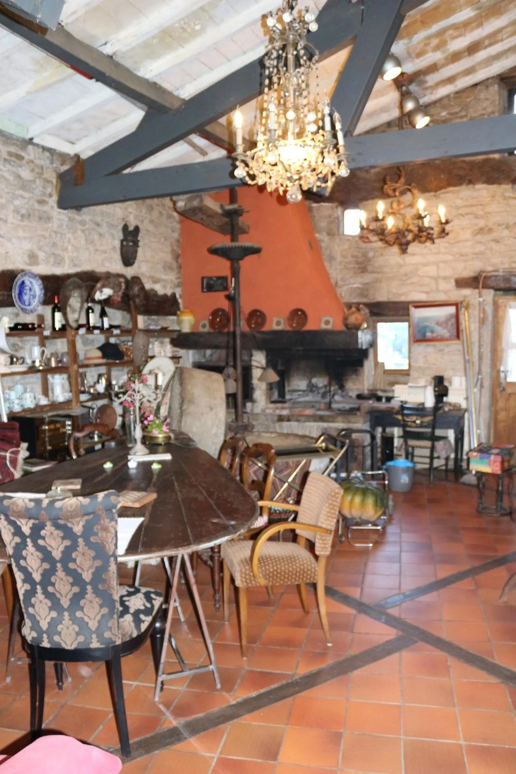 Kitchen or kitchenette in Le Moulin à huile