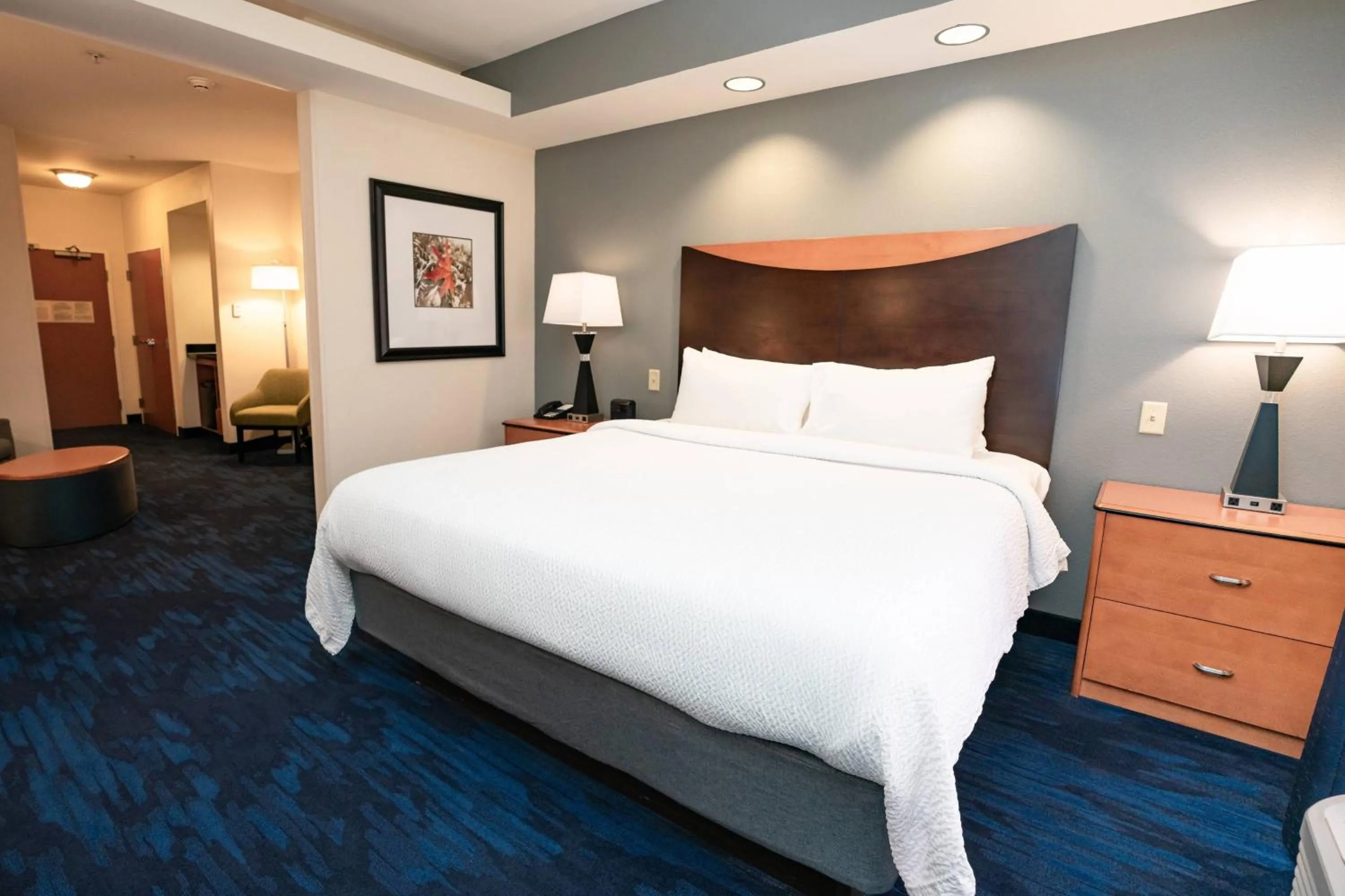 Bedroom, Bed in Fairfield Inn & Suites by Marriott Grand Island